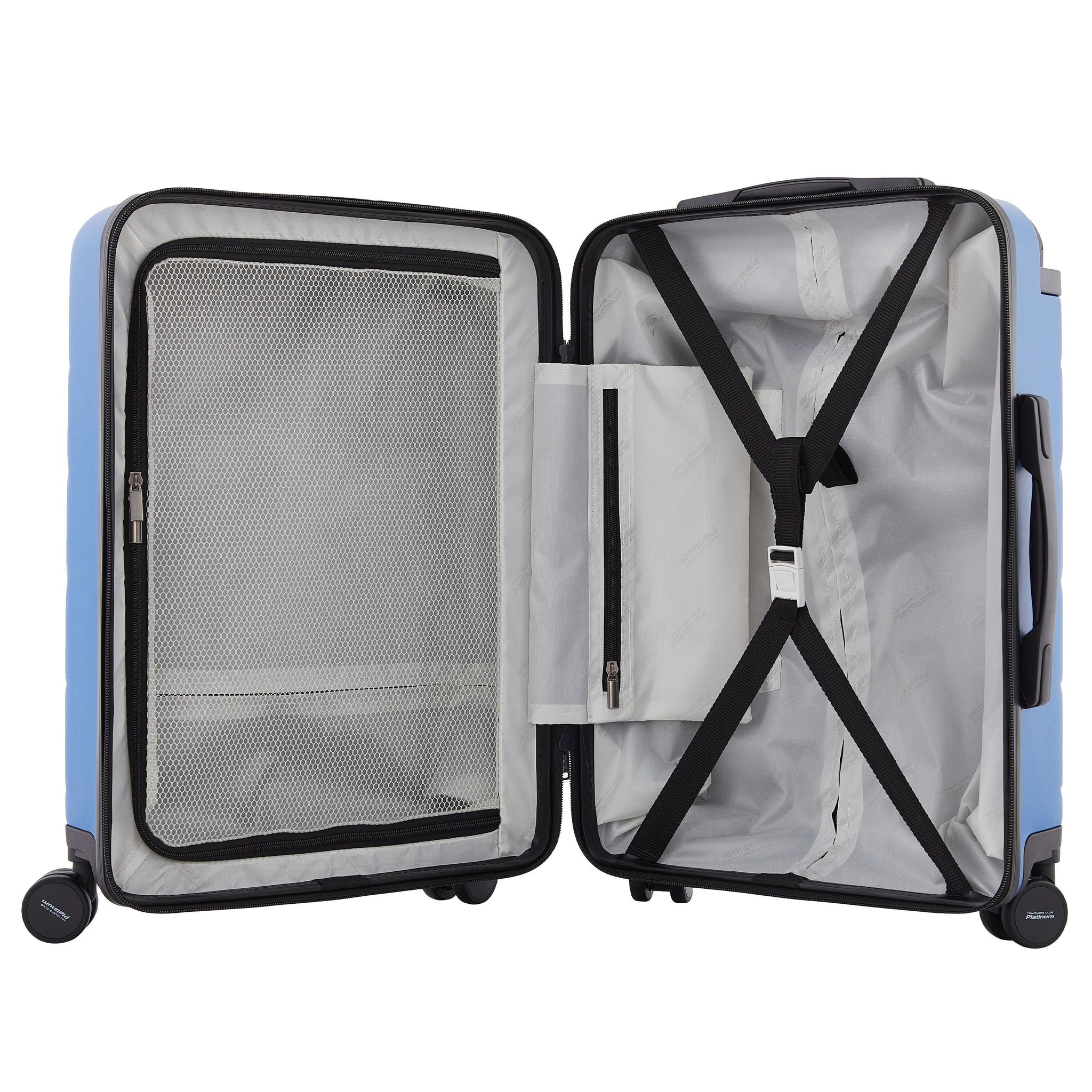 Travelers Club Odyssey 2 Piece Hardside Spinner Luggage Set