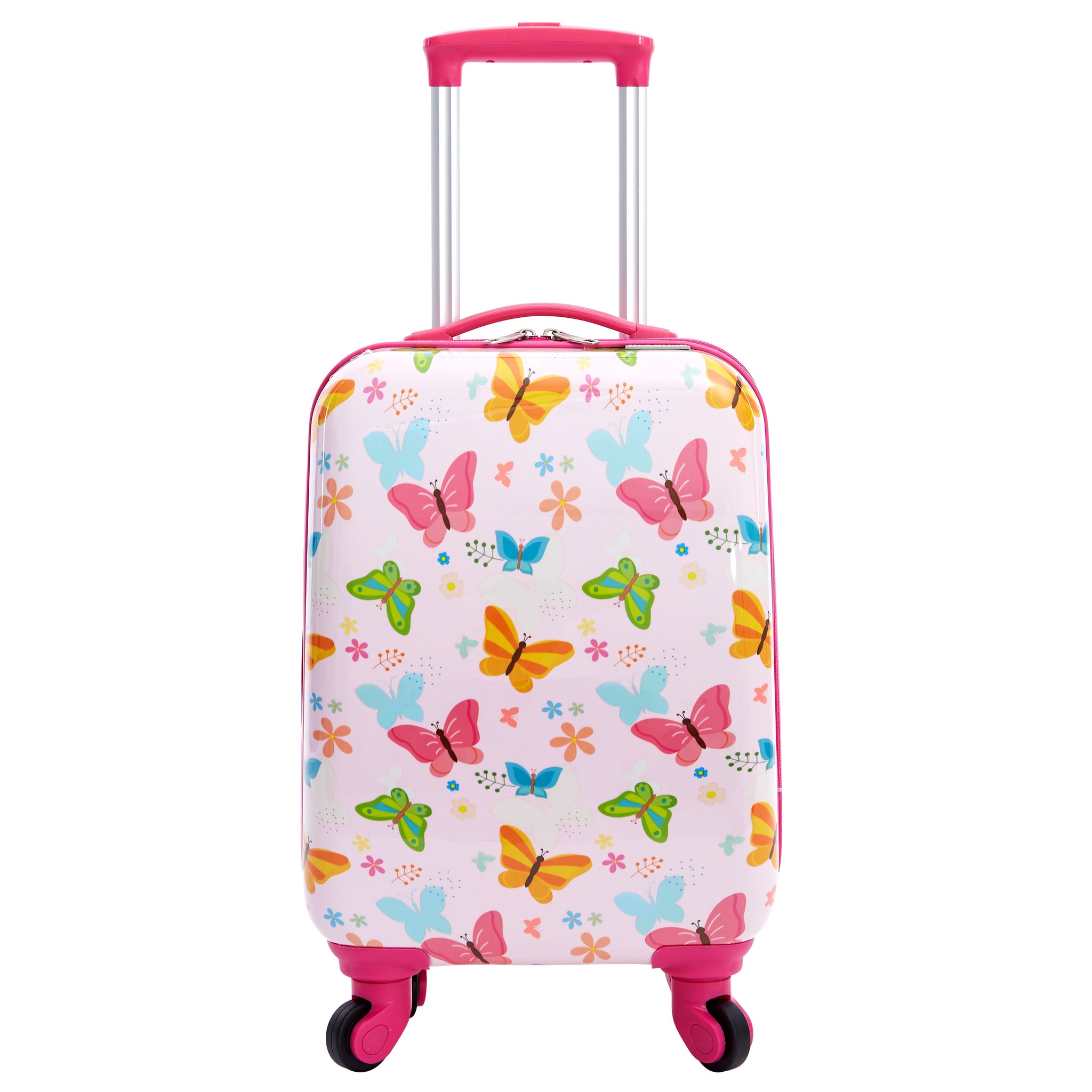 Travelers Club Butterfly 5 Piece Luggage Set