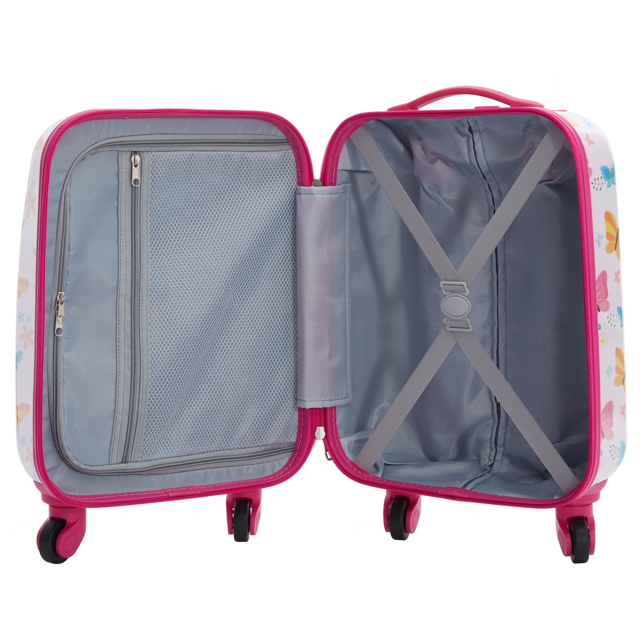 Travelers Club Butterfly 5 Piece Luggage Set