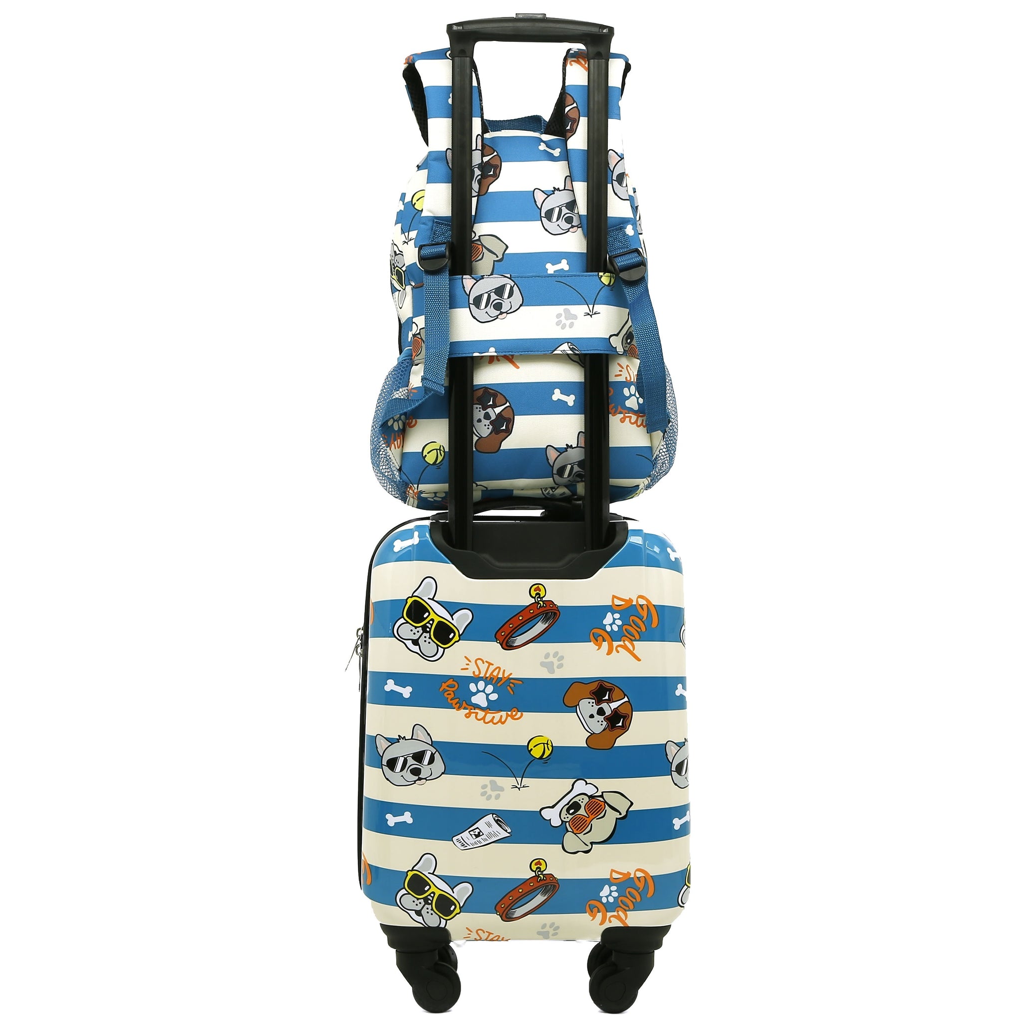 Travelers Club Dog 5 Piece Luggage Set