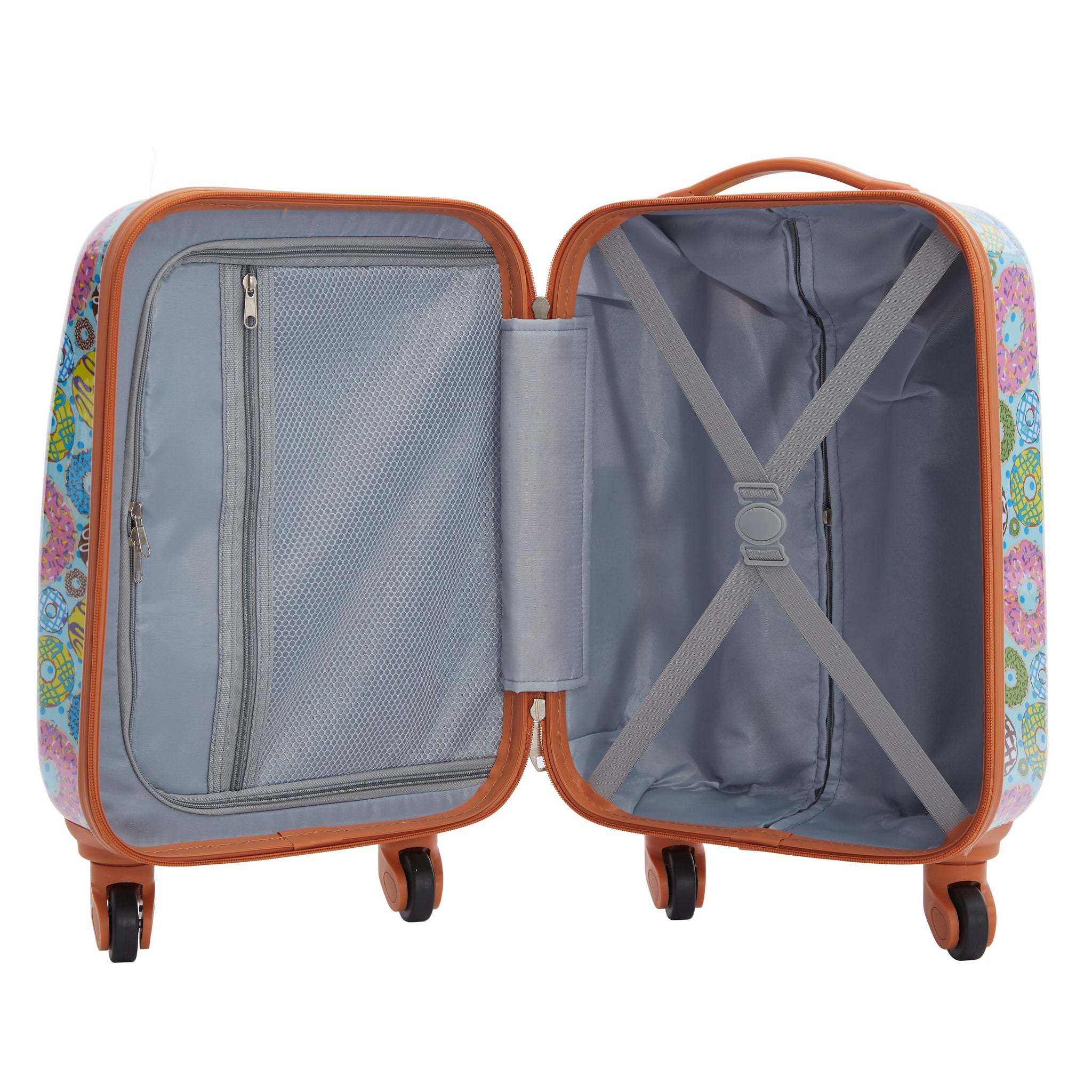 Travelers Club Donut 5 Piece Luggage Set