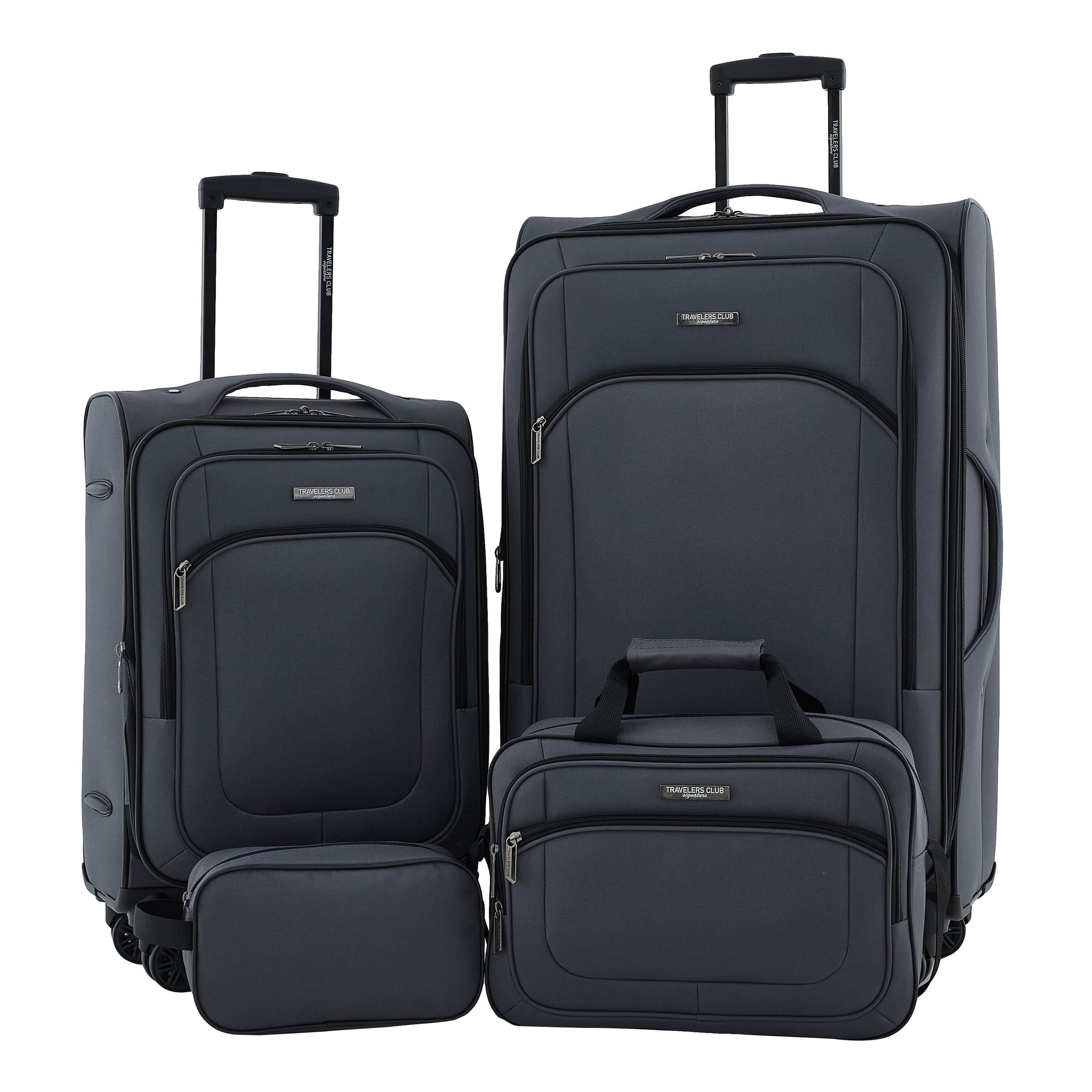 Travelers Club Soulana 4 Piece Expandable Luggage Set