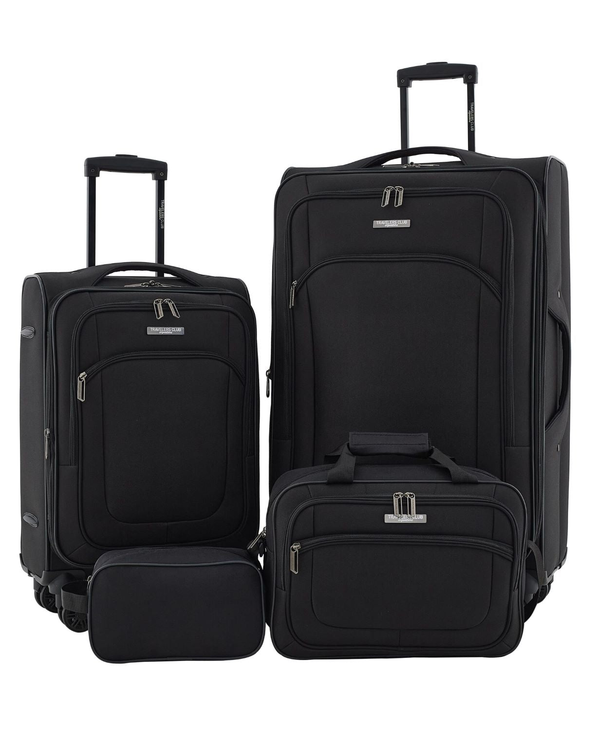 Travelers Club Soulana 4 Piece Expandable Luggage Set