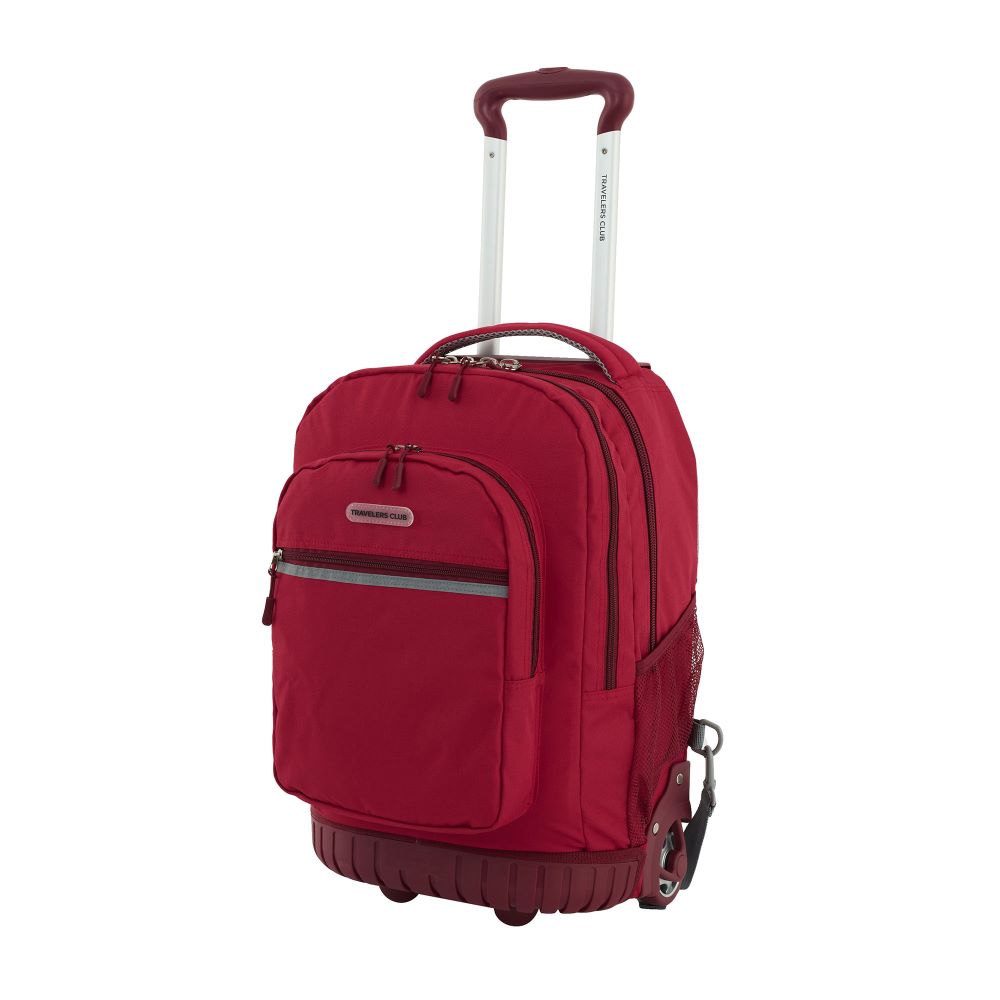 Travelers Club 20" Dual Compartment Rolling Backpack