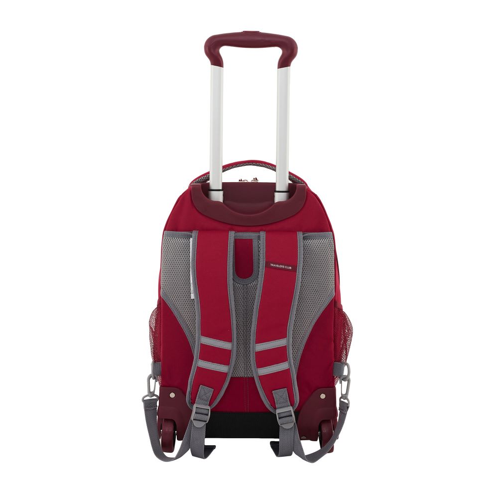 Travelers Club 20" Dual Compartment Rolling Backpack