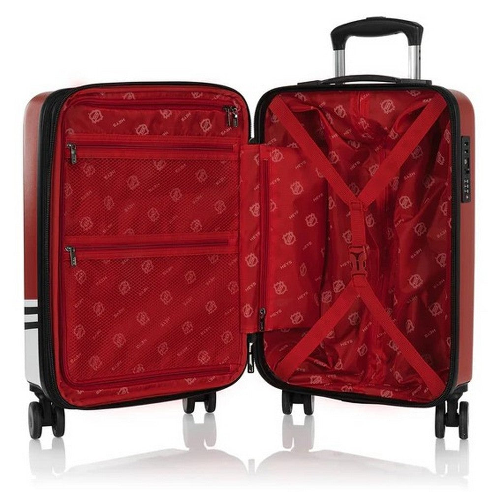 Heys NHL Chicago Blackhawks 21" Hardside Carry-On Suitcase