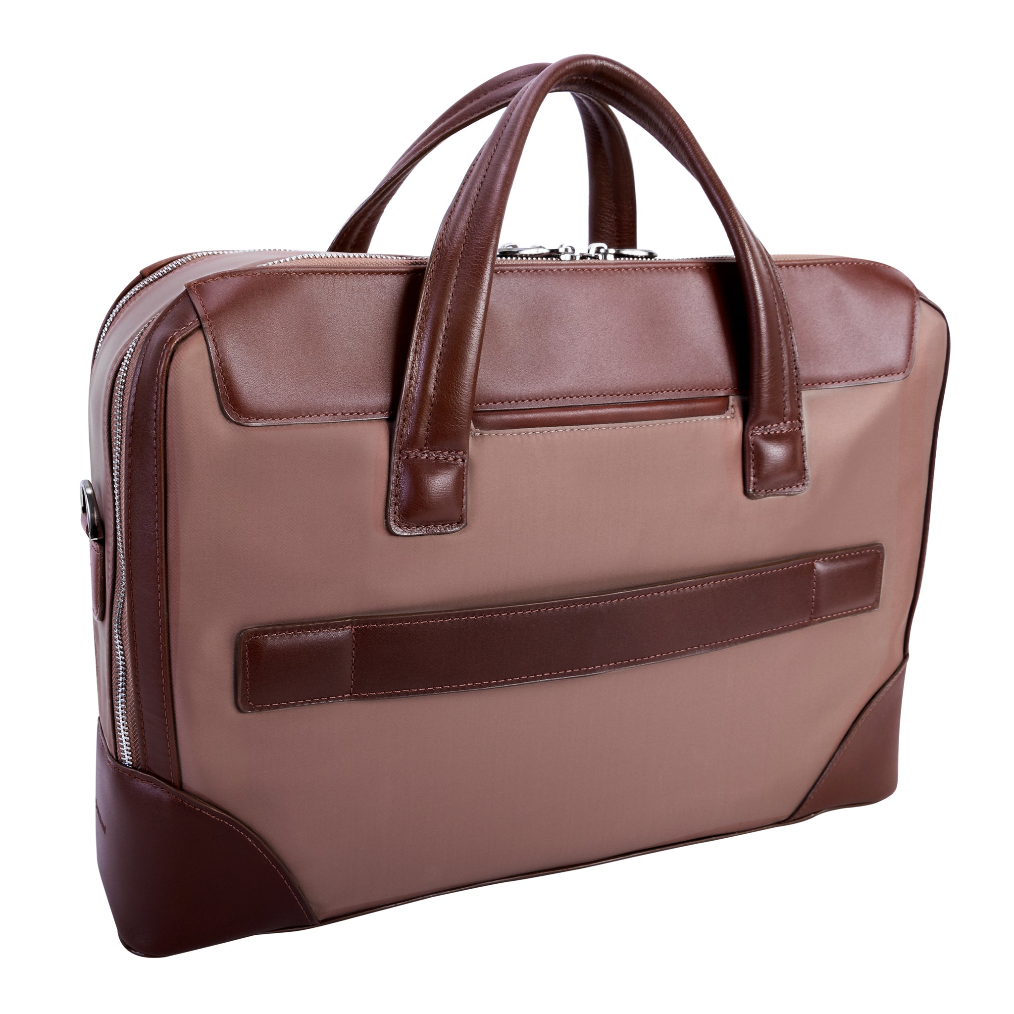 McKlein HARPSWELL 17" Nylon Dual Compartment Laptop Briefcase