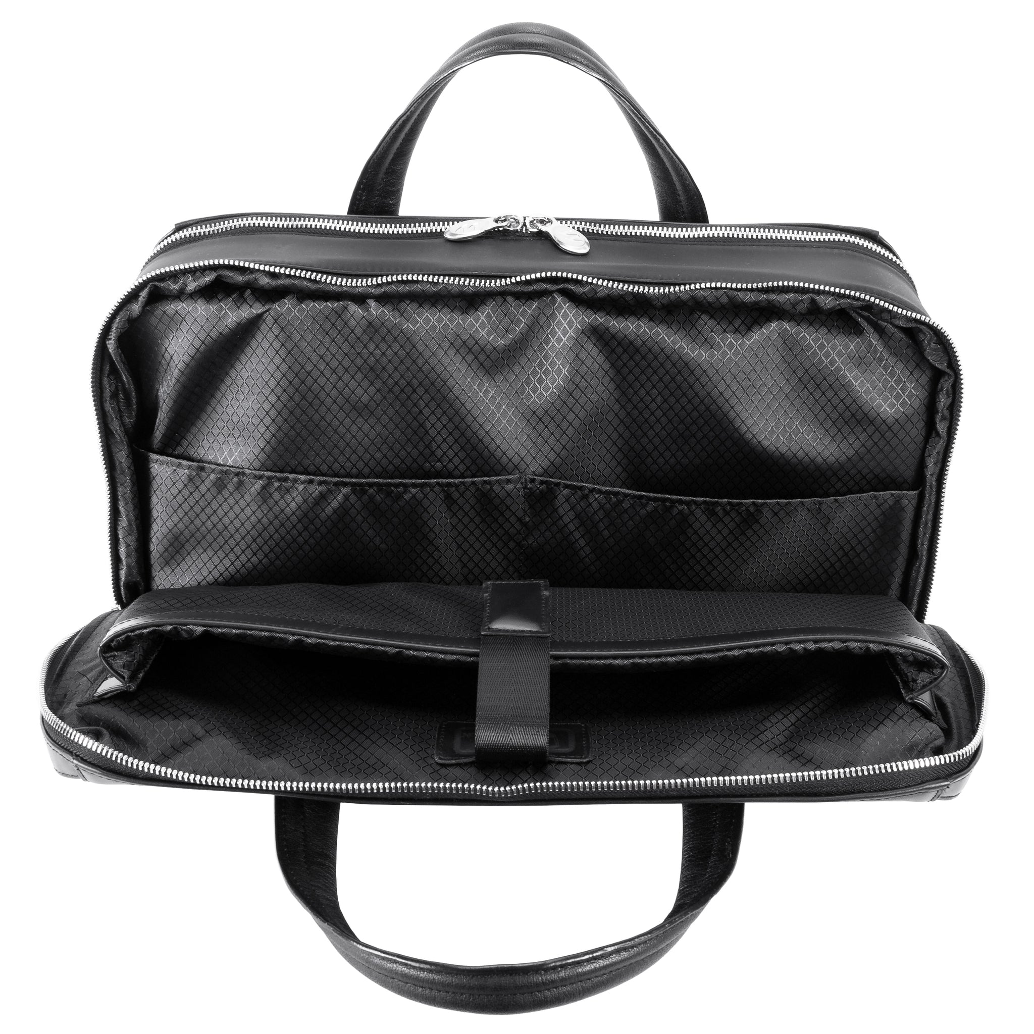 McKlein HARPSWELL 17" Nylon Dual Compartment Laptop Briefcase