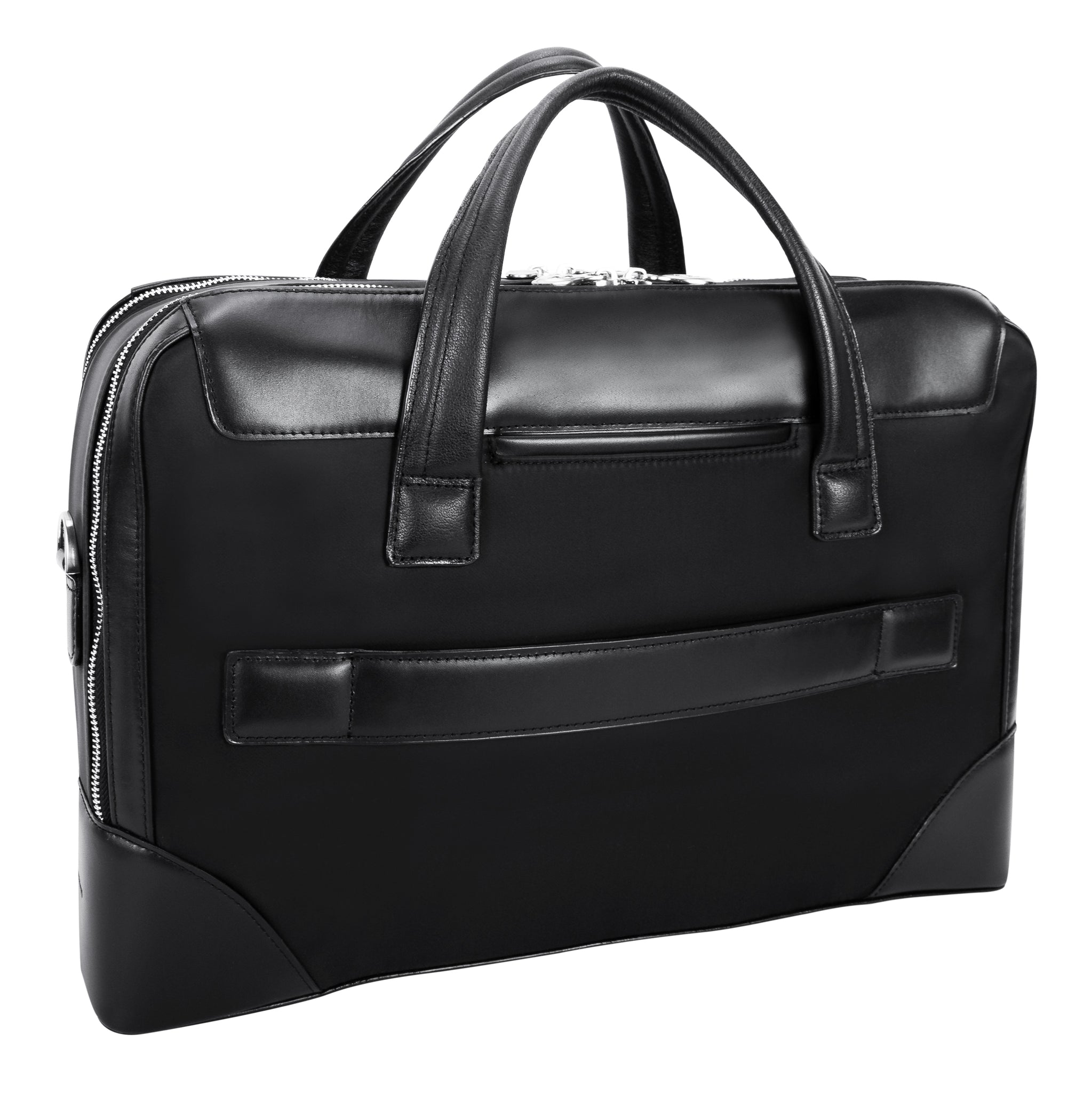 McKlein HARPSWELL 17" Nylon Dual Compartment Laptop Briefcase