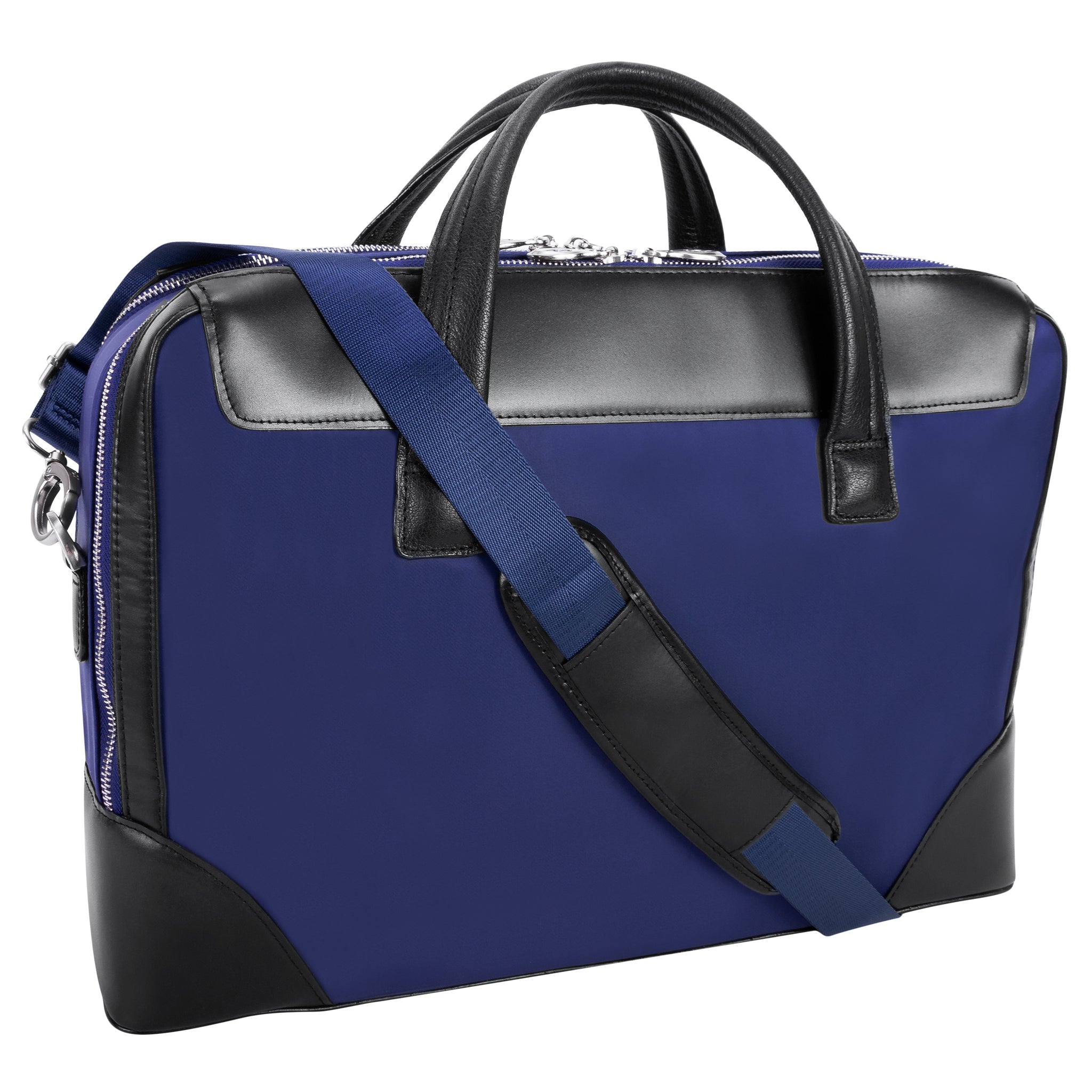 McKlein HARPSWELL 17" Nylon Dual Compartment Laptop Briefcase