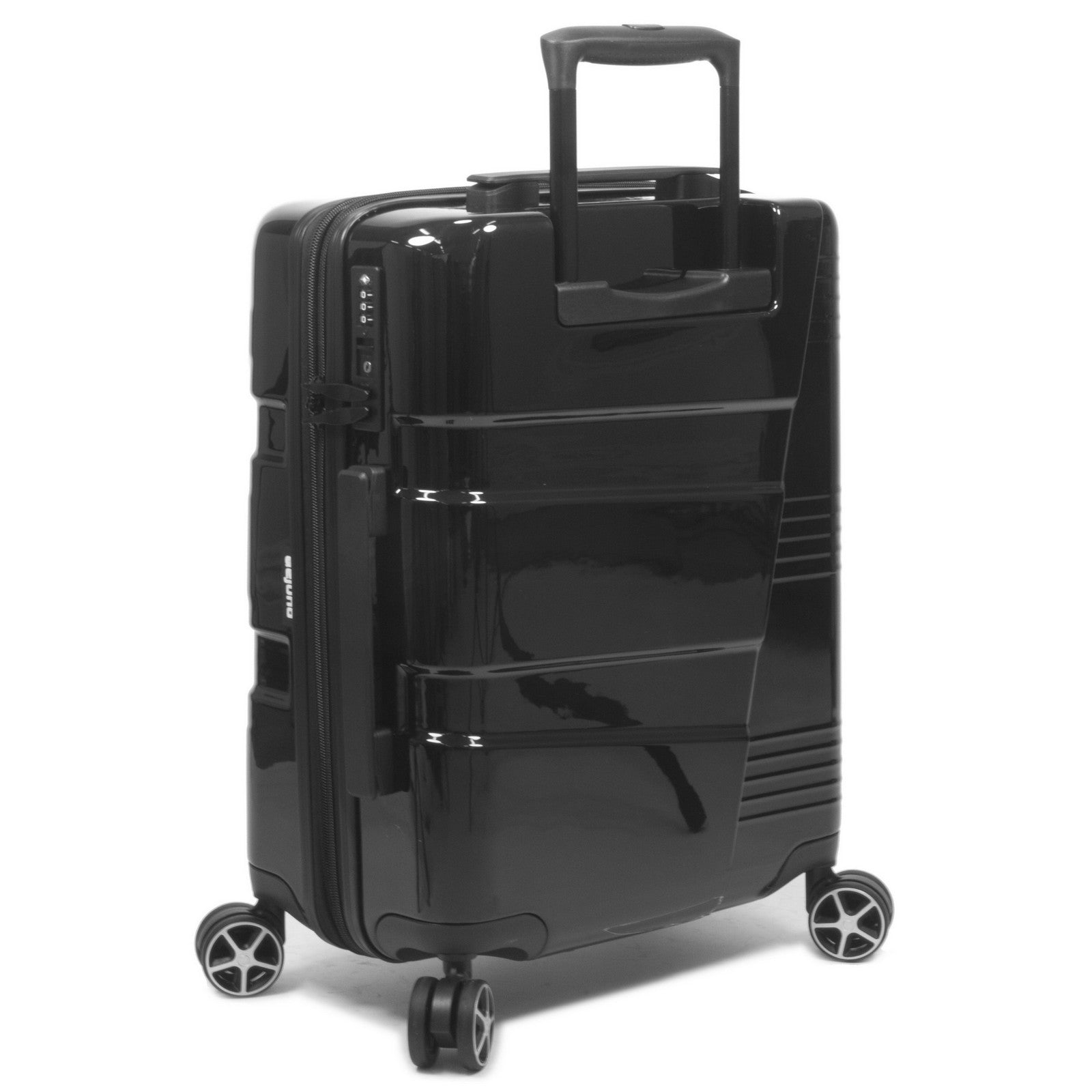 Dejuno Lumos Hardside 3-Piece Expandable Spinner Luggage Set