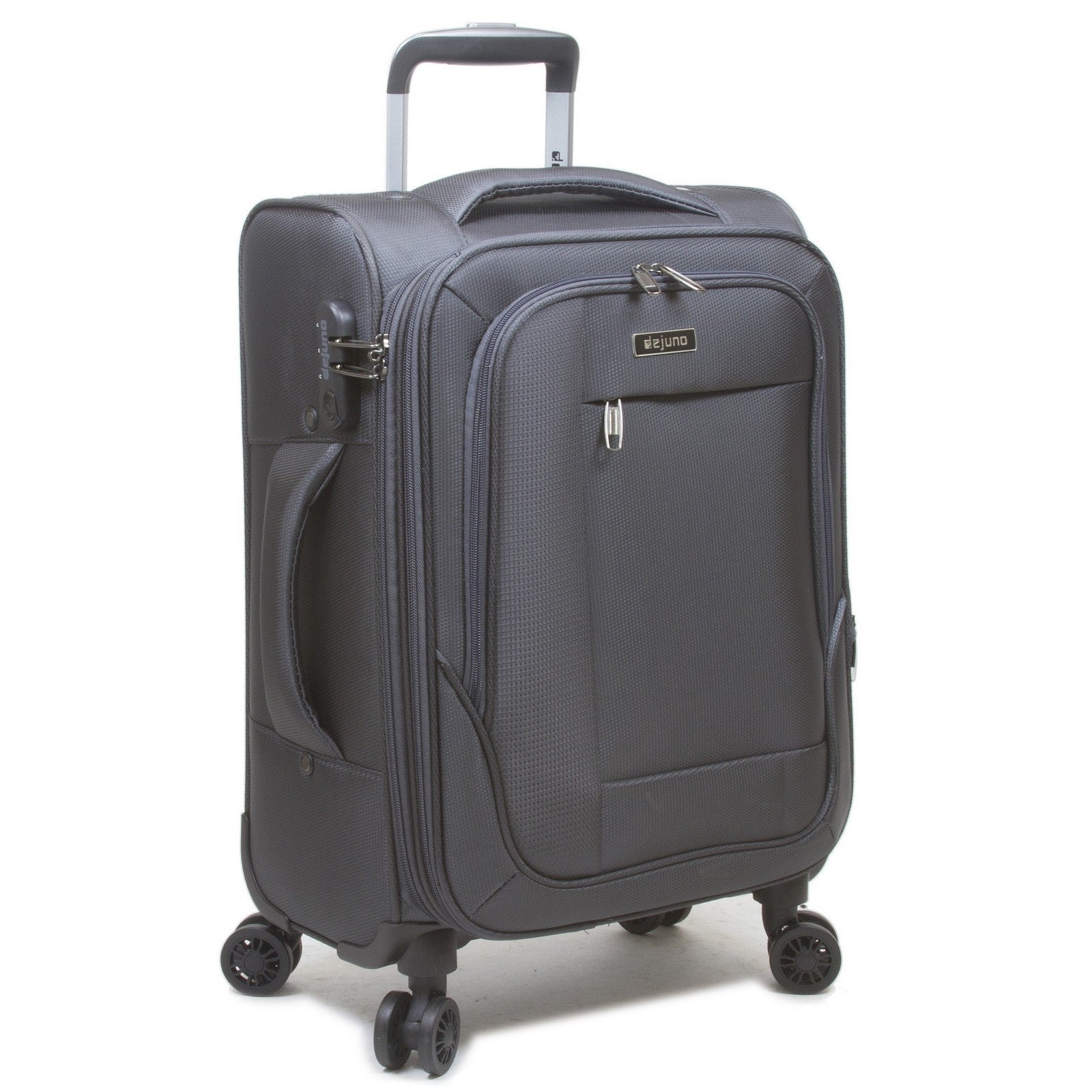 Dejuno Twilight Lightweight Nylon 3-Piece Spinner Luggage Set