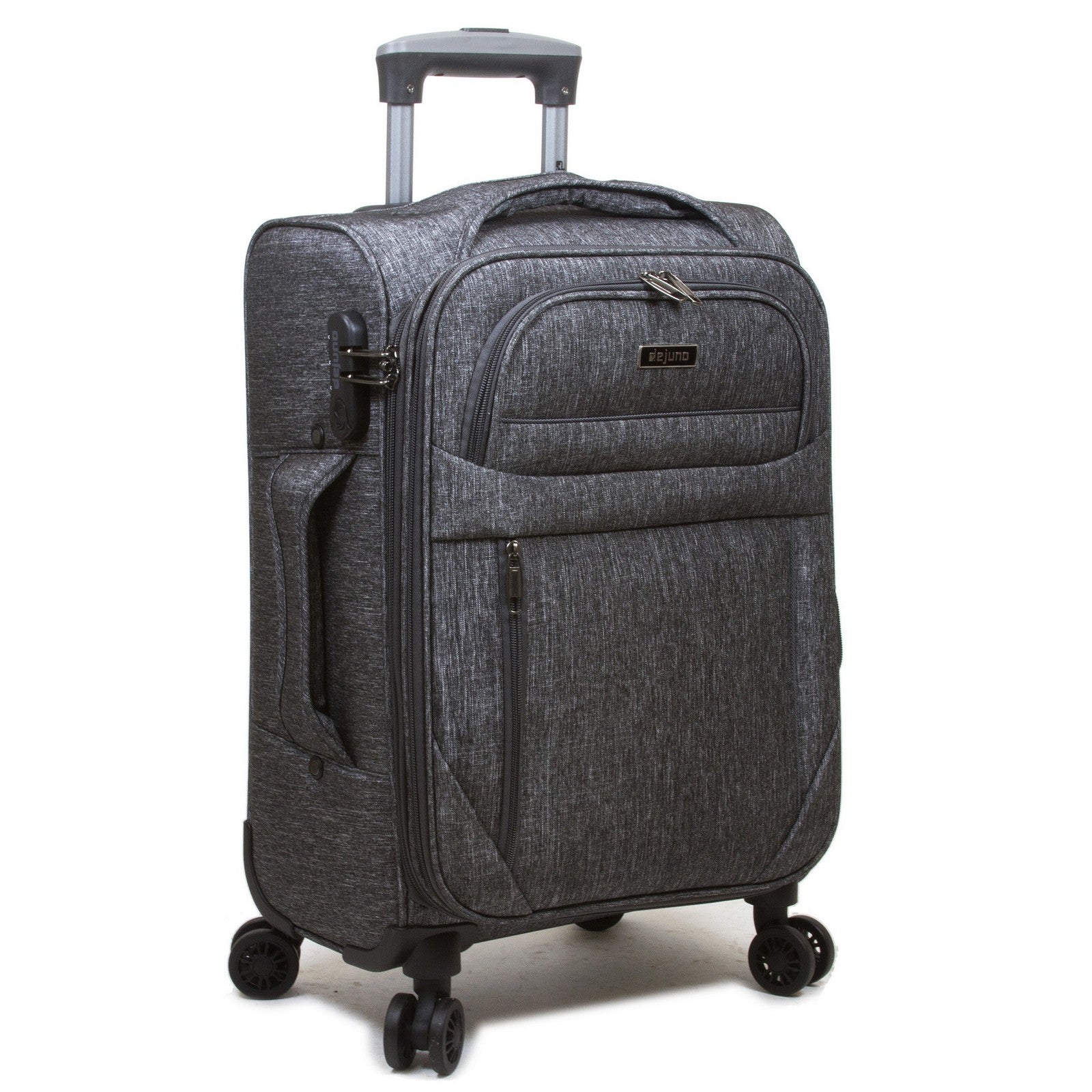 Dejuno Aurora Lightweight Denim 3-Piece Spinner Luggage Set