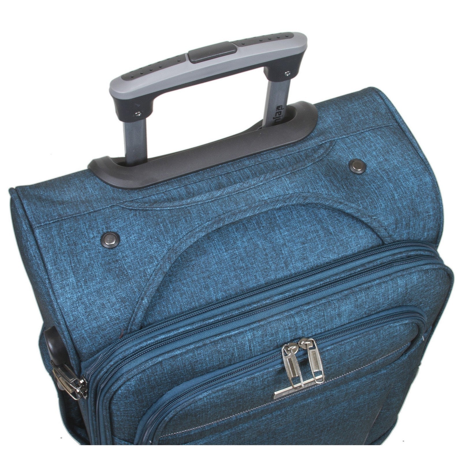 Dejuno Aurora Lightweight Denim 3-Piece Spinner Luggage Set