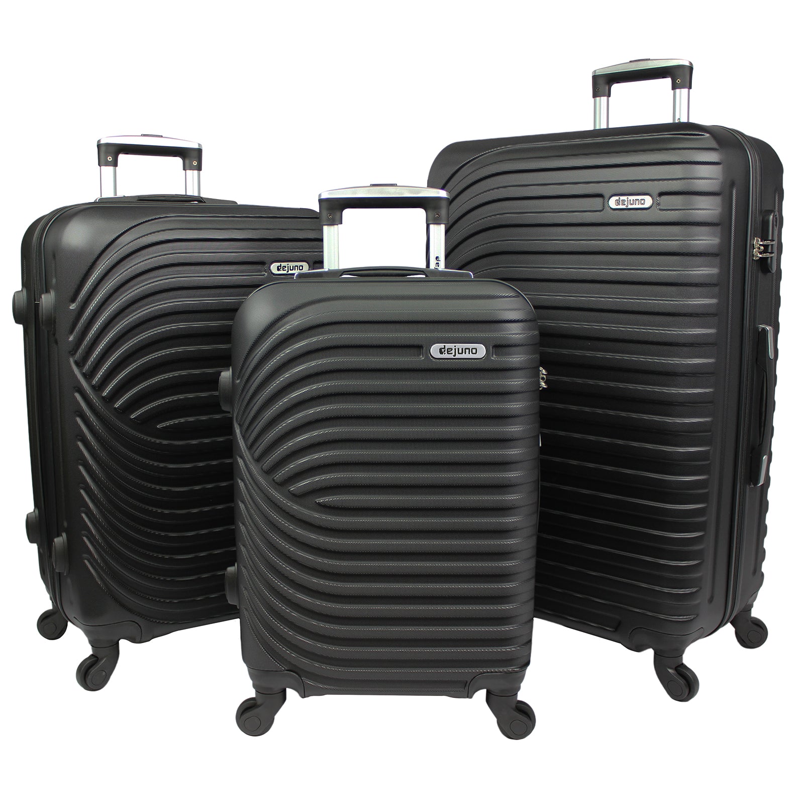 Dejuno Craft Hardside 3-Piece Spinner Luggage Set