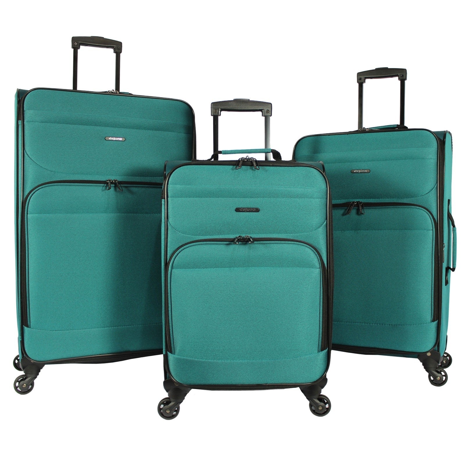 Dejuno Lisbon 3-Piece Lightweight Expandable Spinner Luggage Set