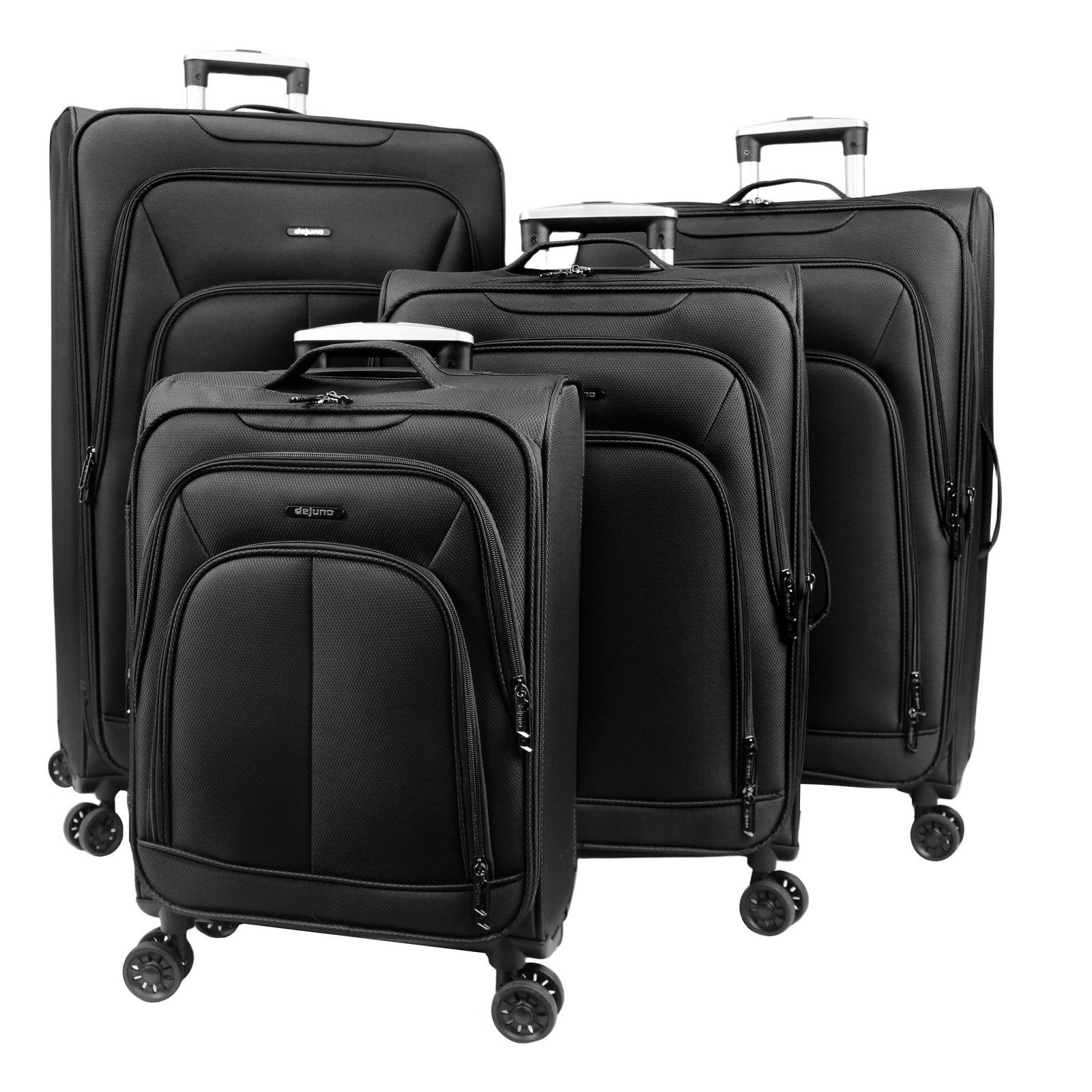 World Traveler Dejuno Angeles 4-Piece Expandable Spinner Luggage Set