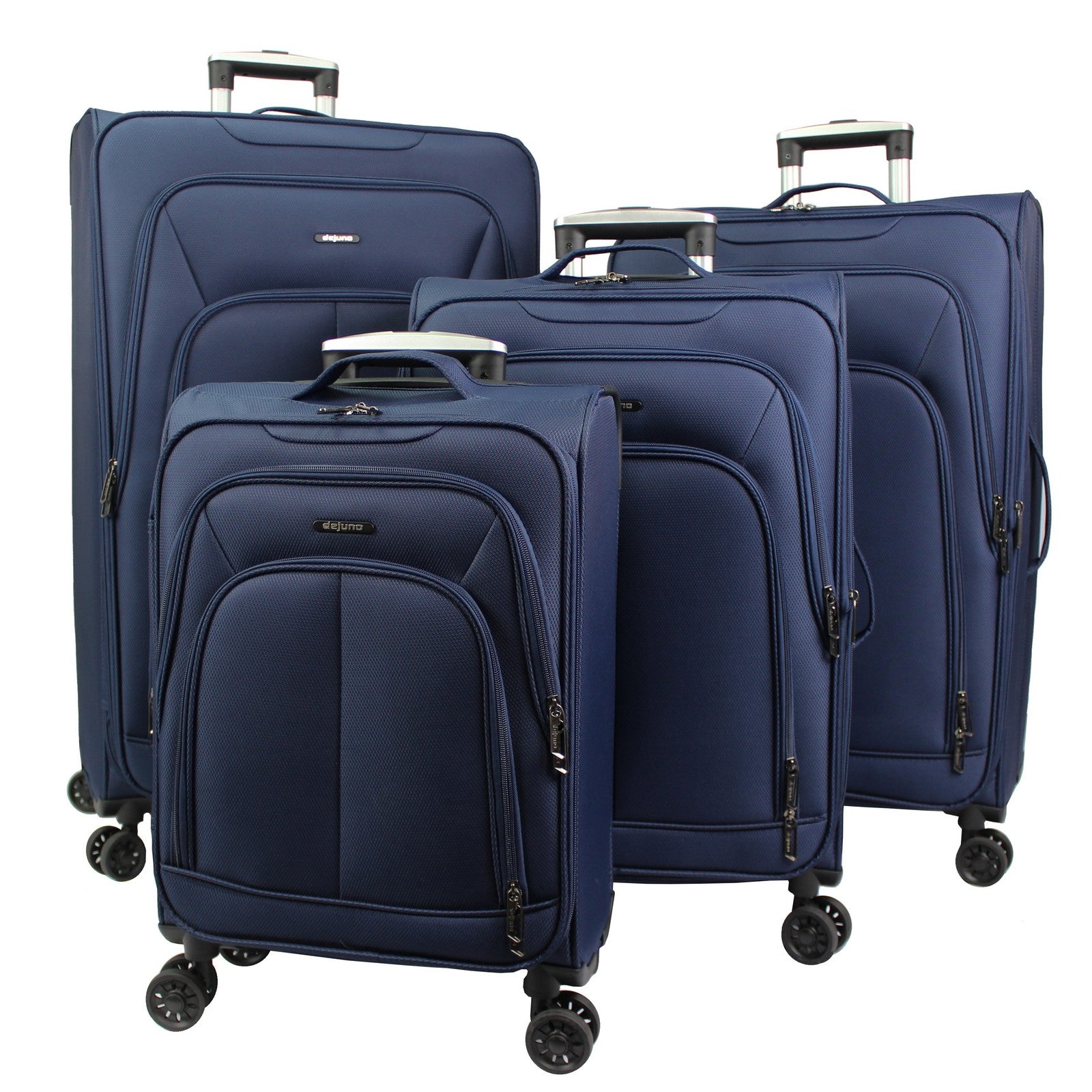 World Traveler Dejuno Angeles 4-Piece Expandable Spinner Luggage Set