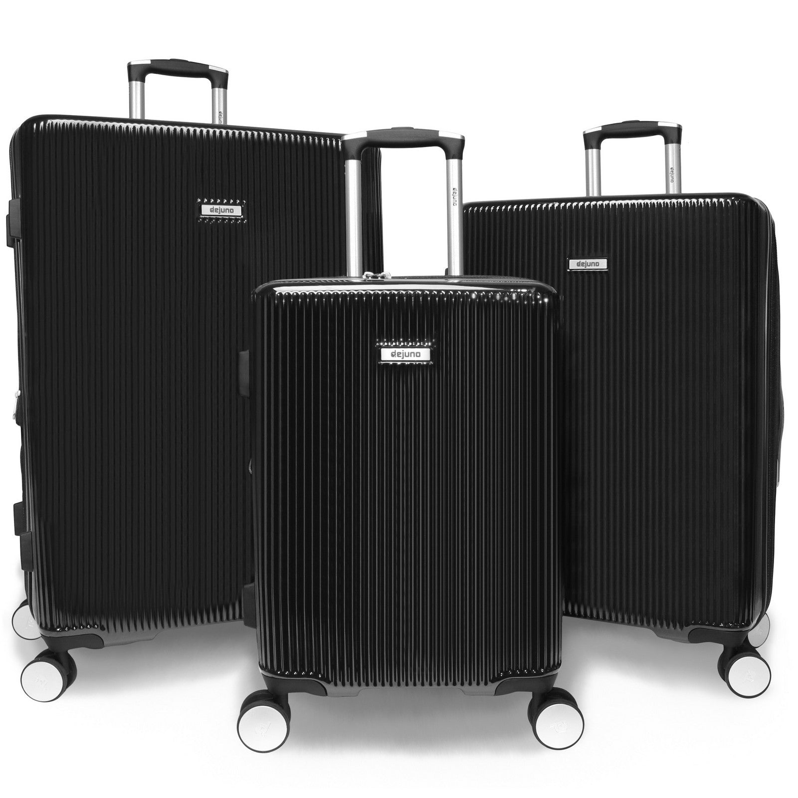 World Traveler Dejuno Monarch 3-Piece Spinner Luggage Set