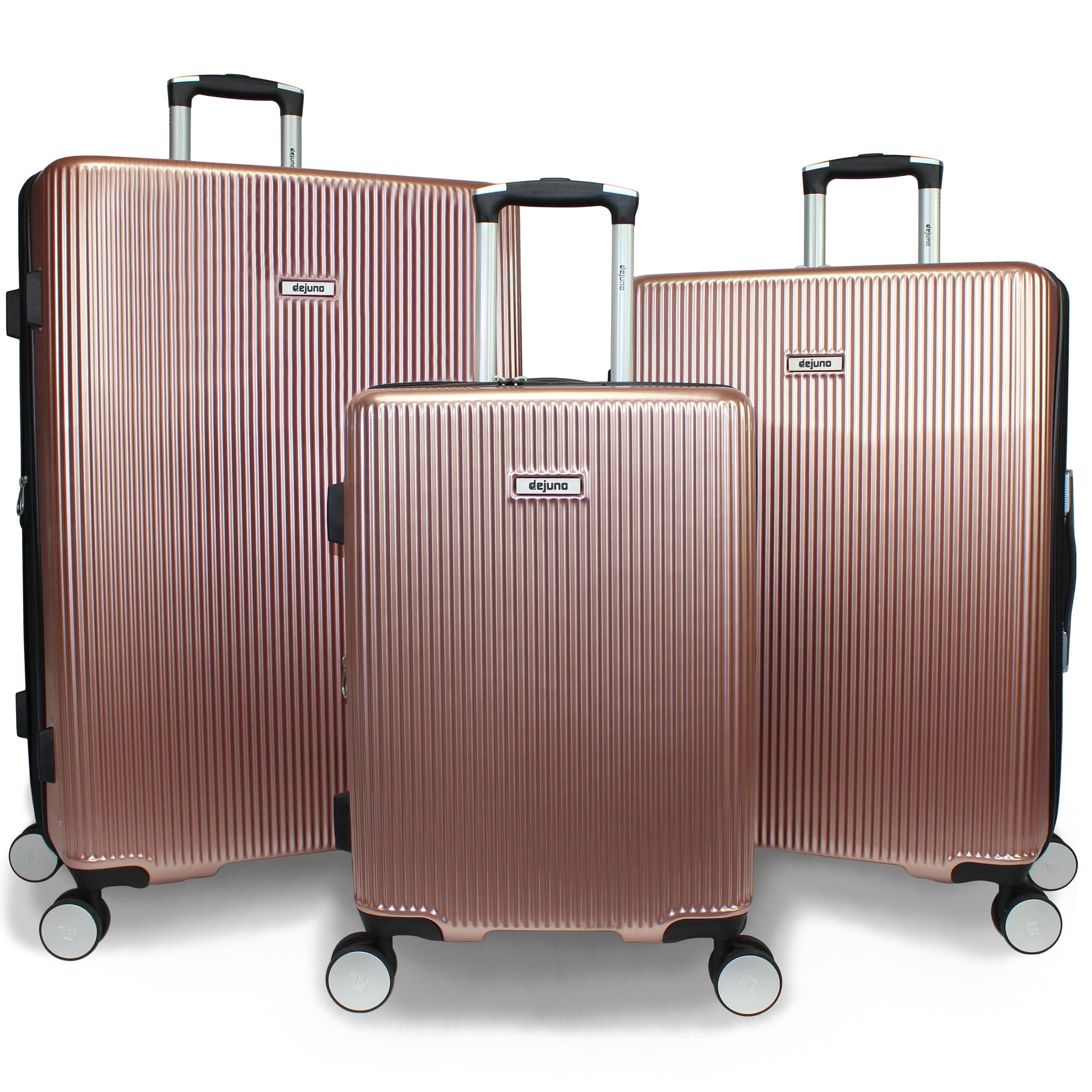 World Traveler Dejuno Monarch 3-Piece Spinner Luggage Set