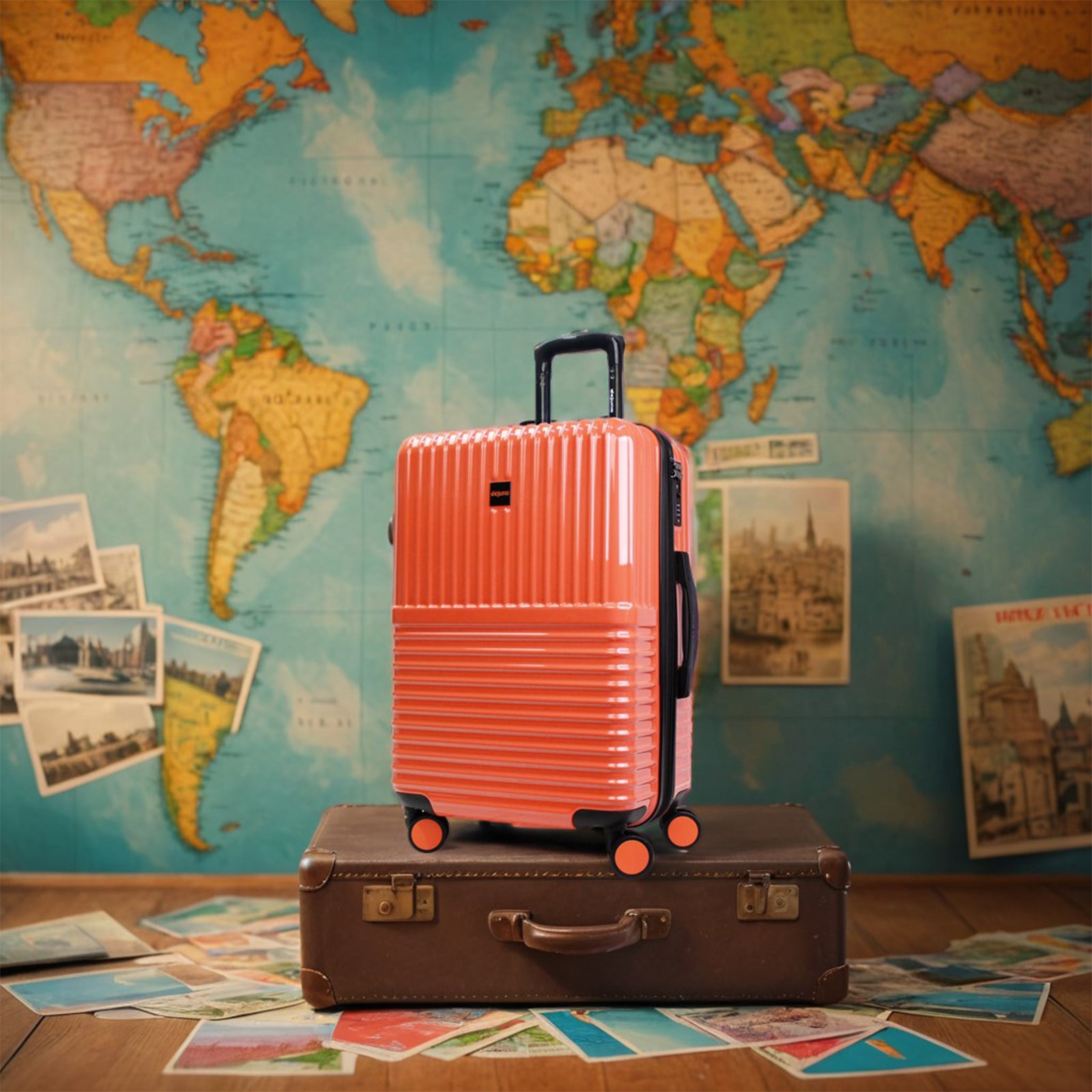 World Traveler Dejuno Tonal 24" Hardside Spinner Suitcase