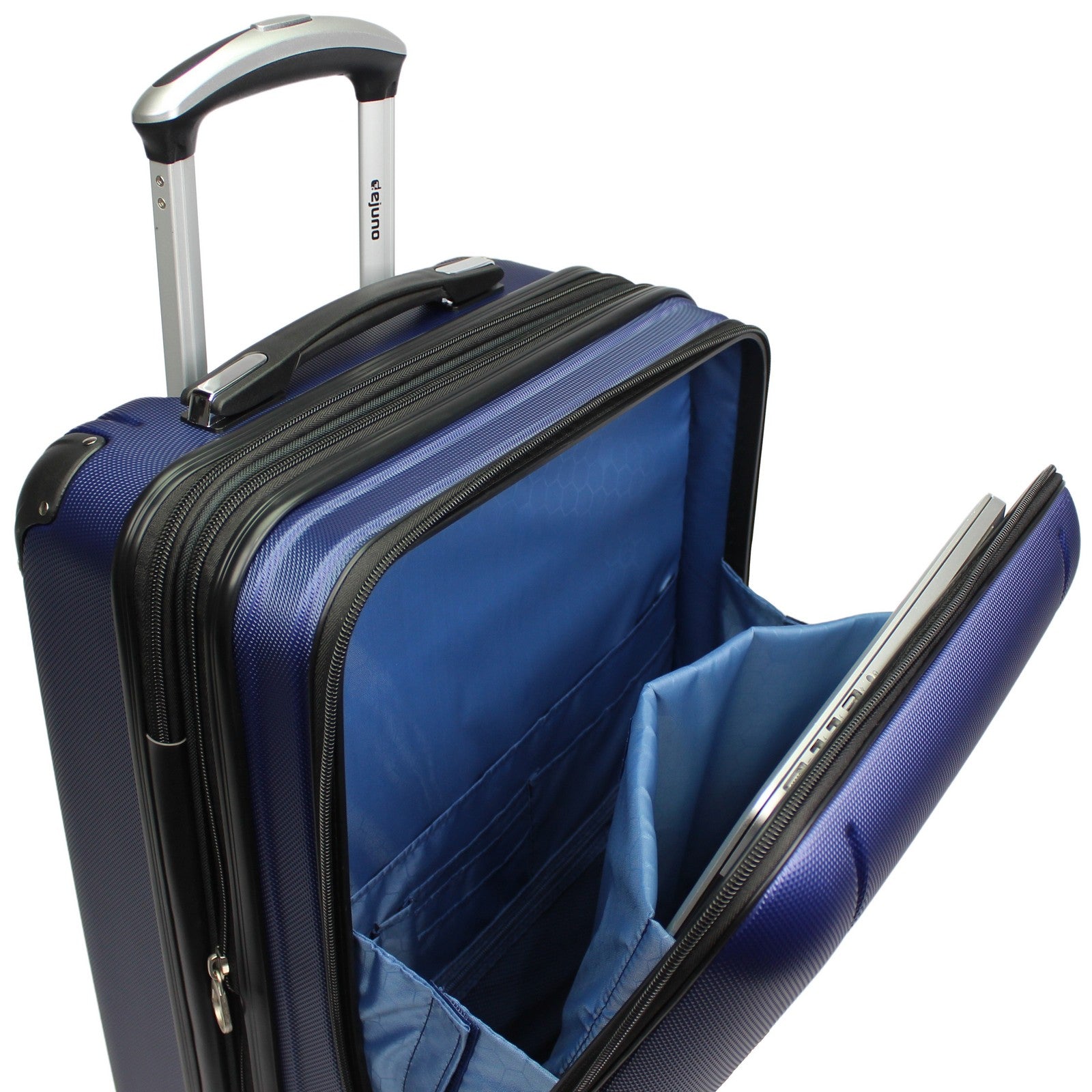 World Traveler Dejuno Compact 20" Carry-on Suitcase with Laptop Pocket