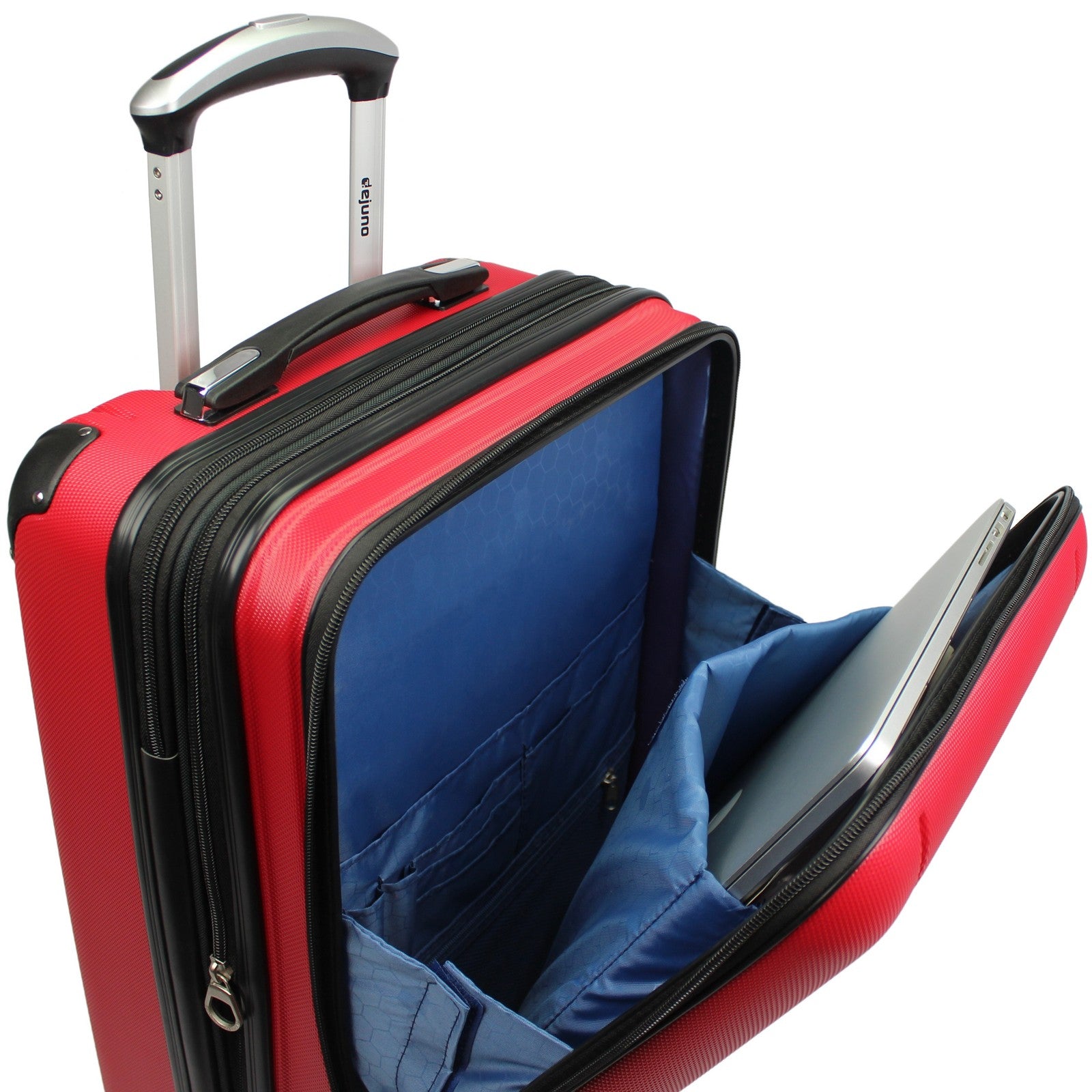 World Traveler Dejuno Compact 20" Carry-on Suitcase with Laptop Pocket