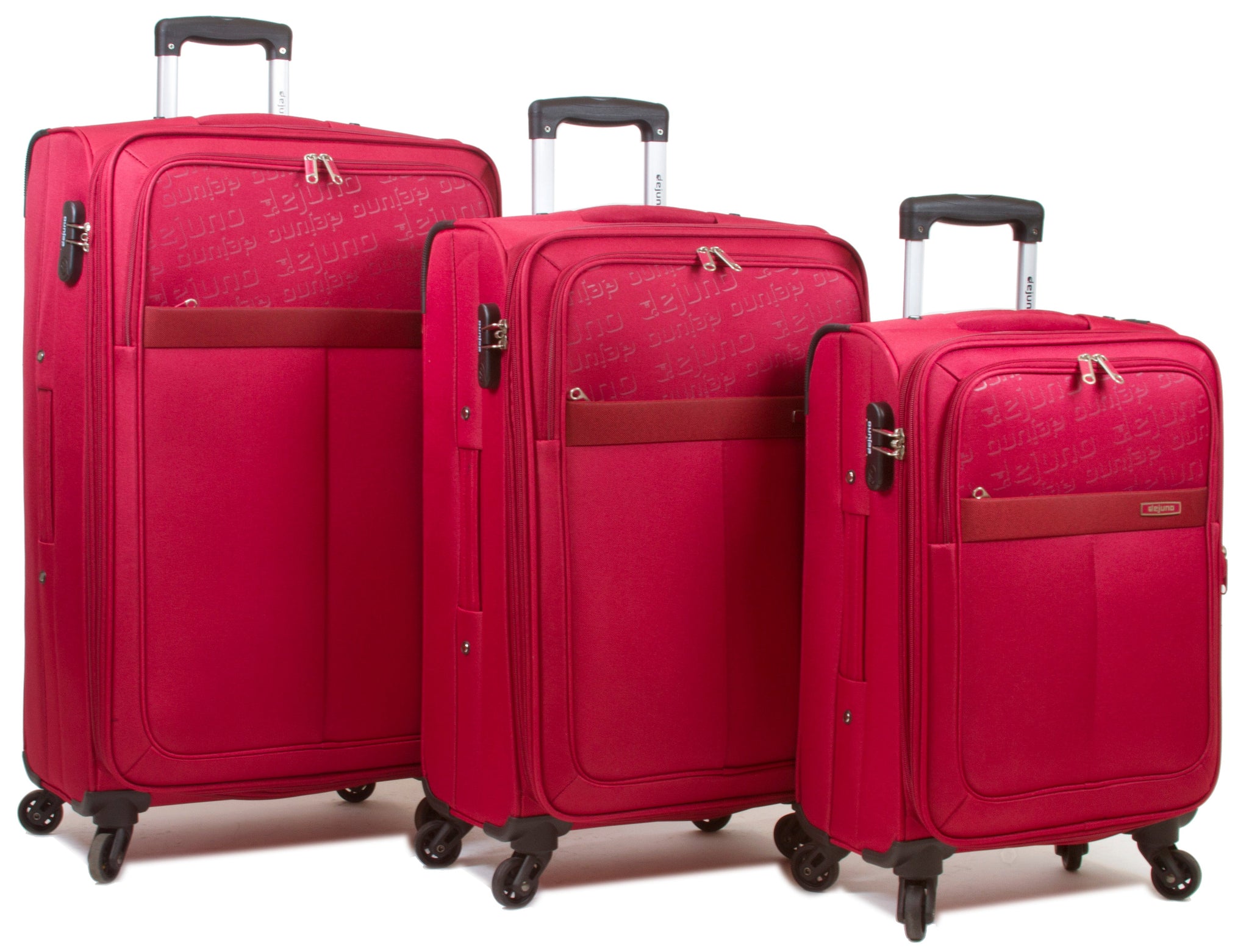 Dejuno Tuscany 3-Piece Lightweight Spinner Luggage Set