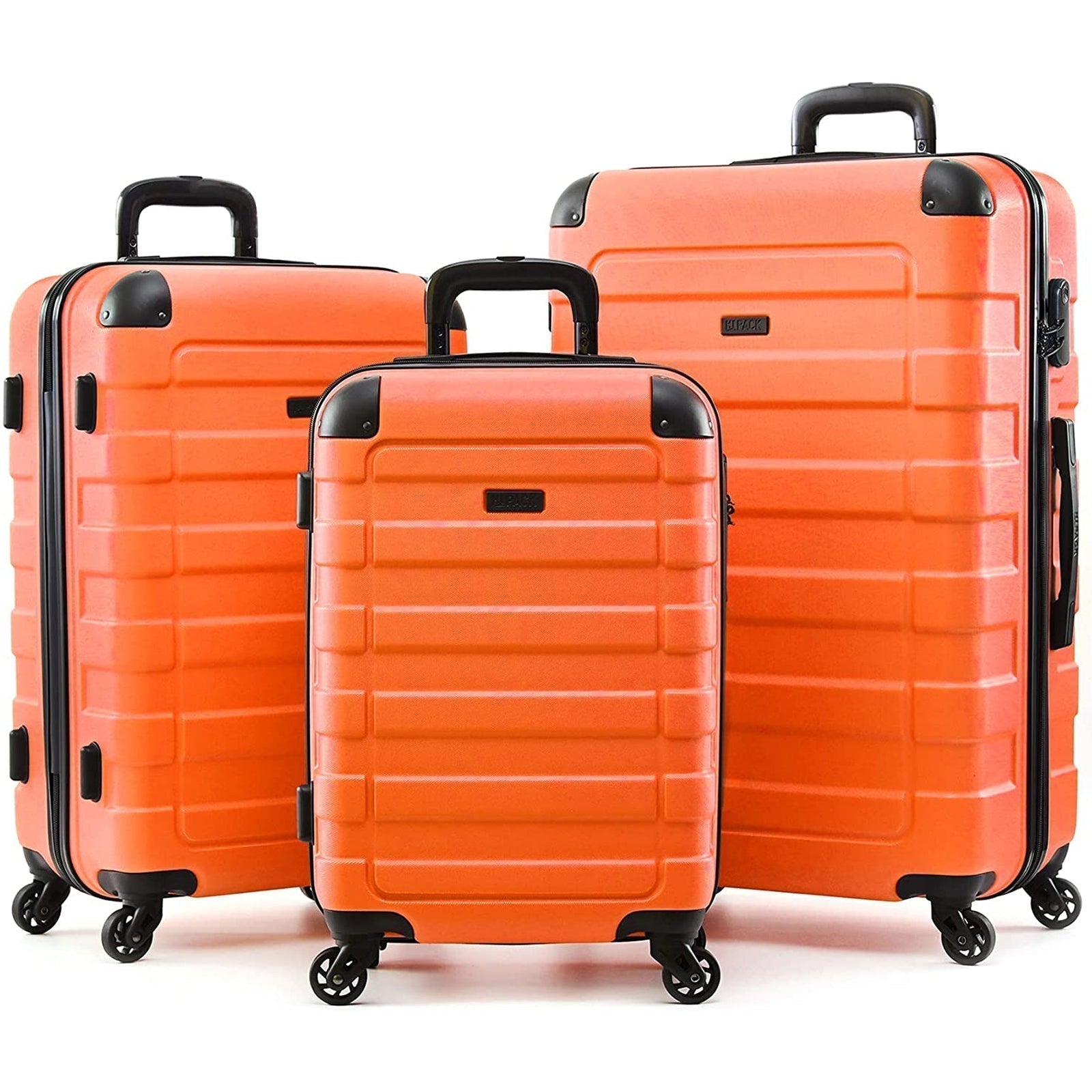 Hipack Prime Hardside 3-Piece Spinner Luggage Set