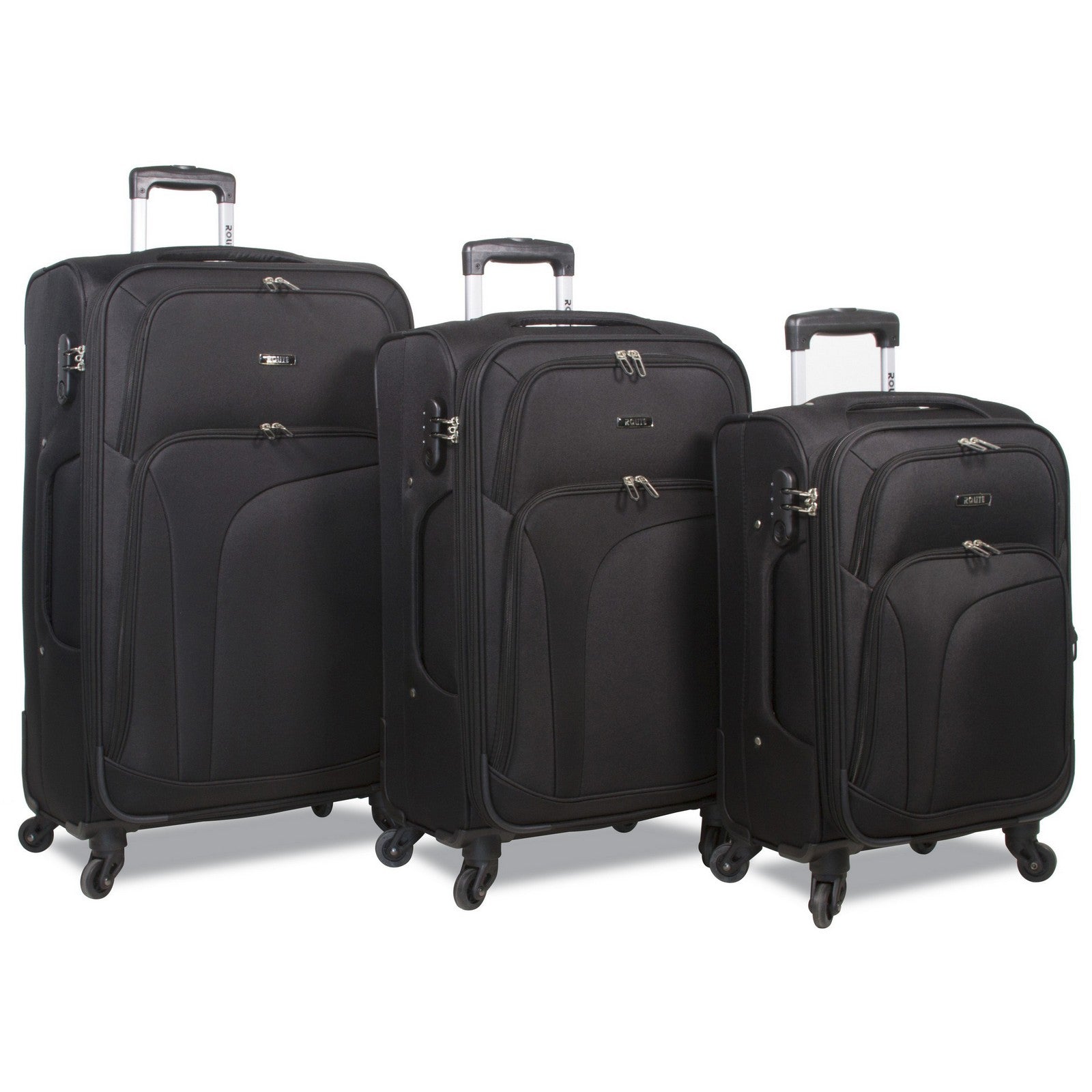 Rolite Rover 3-Piece Spinner Expandable Luggage Set