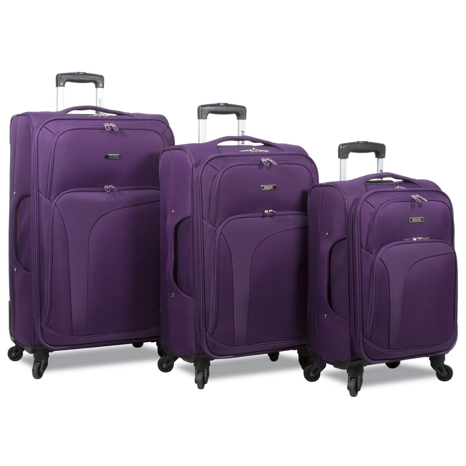 Rolite Rover 3-Piece Spinner Expandable Luggage Set