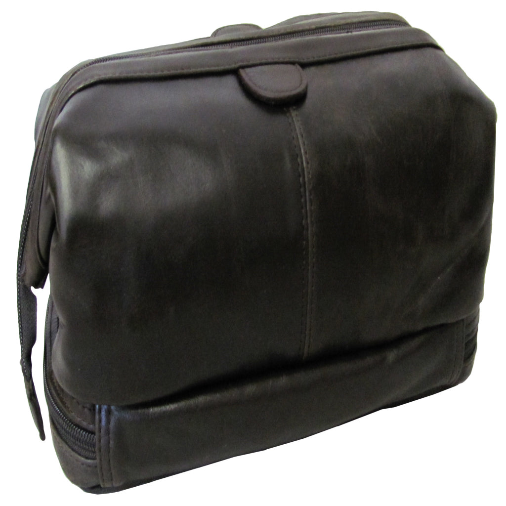 Amerileather Toiletry Bag with Bonus Accessories Amerileather Toiletry Bag with Bonus Accessories