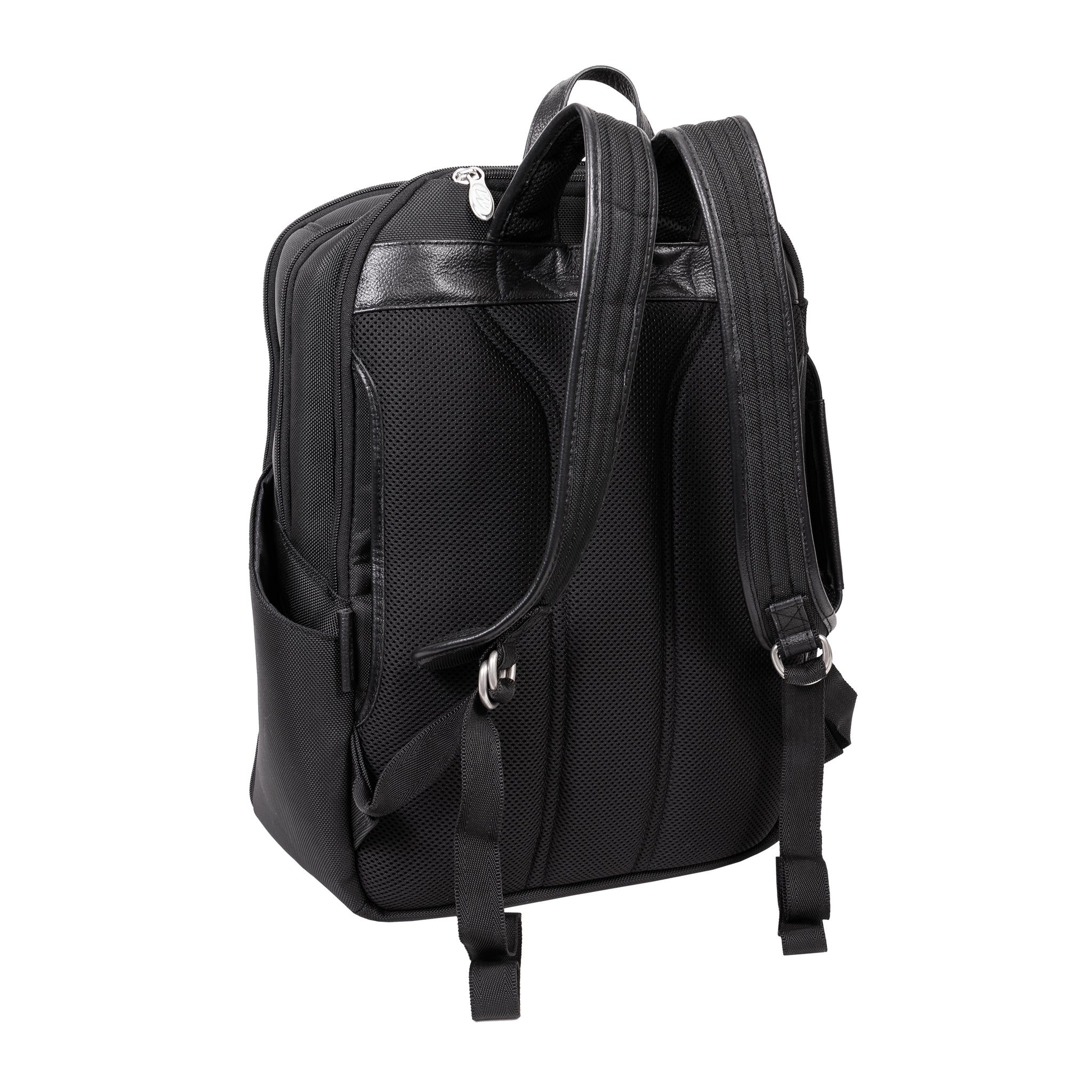 McKlein ENGLEWOOD 17" Nylon, Triple Compartment, Carry-All, Laptop & Tablet Weekend Backpack