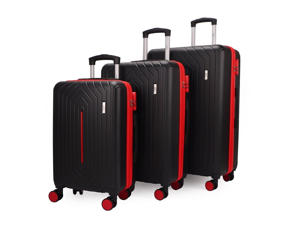 Mirage Mona 3 Piece Hardside Spinner Luggage Set