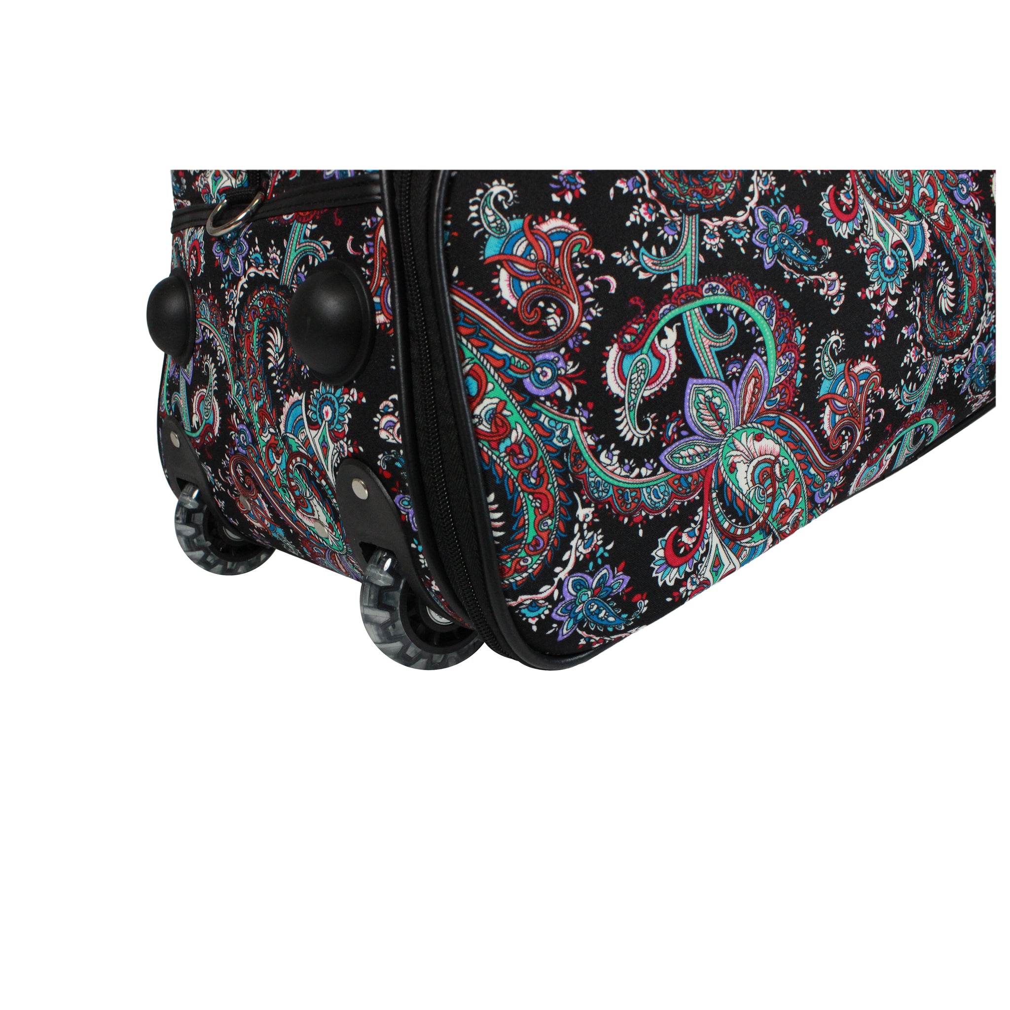 CalBags Paisley 21" Rolling Carry-On Duffel Bags