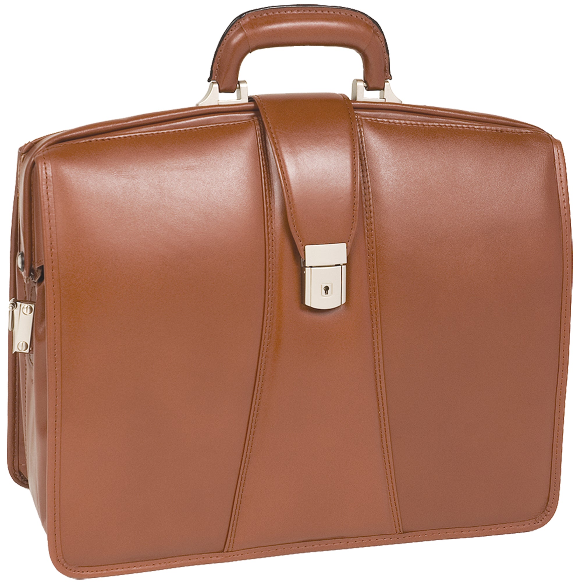 McKlein HARRISON 17" Leather Partners Laptop Briefcase
