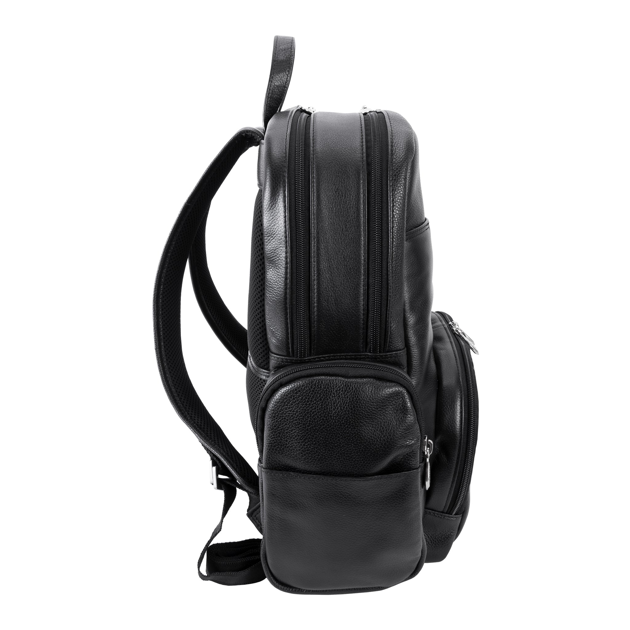 McKlein CUMBERLAND 15" Leather Dual Compartment Laptop Backpack