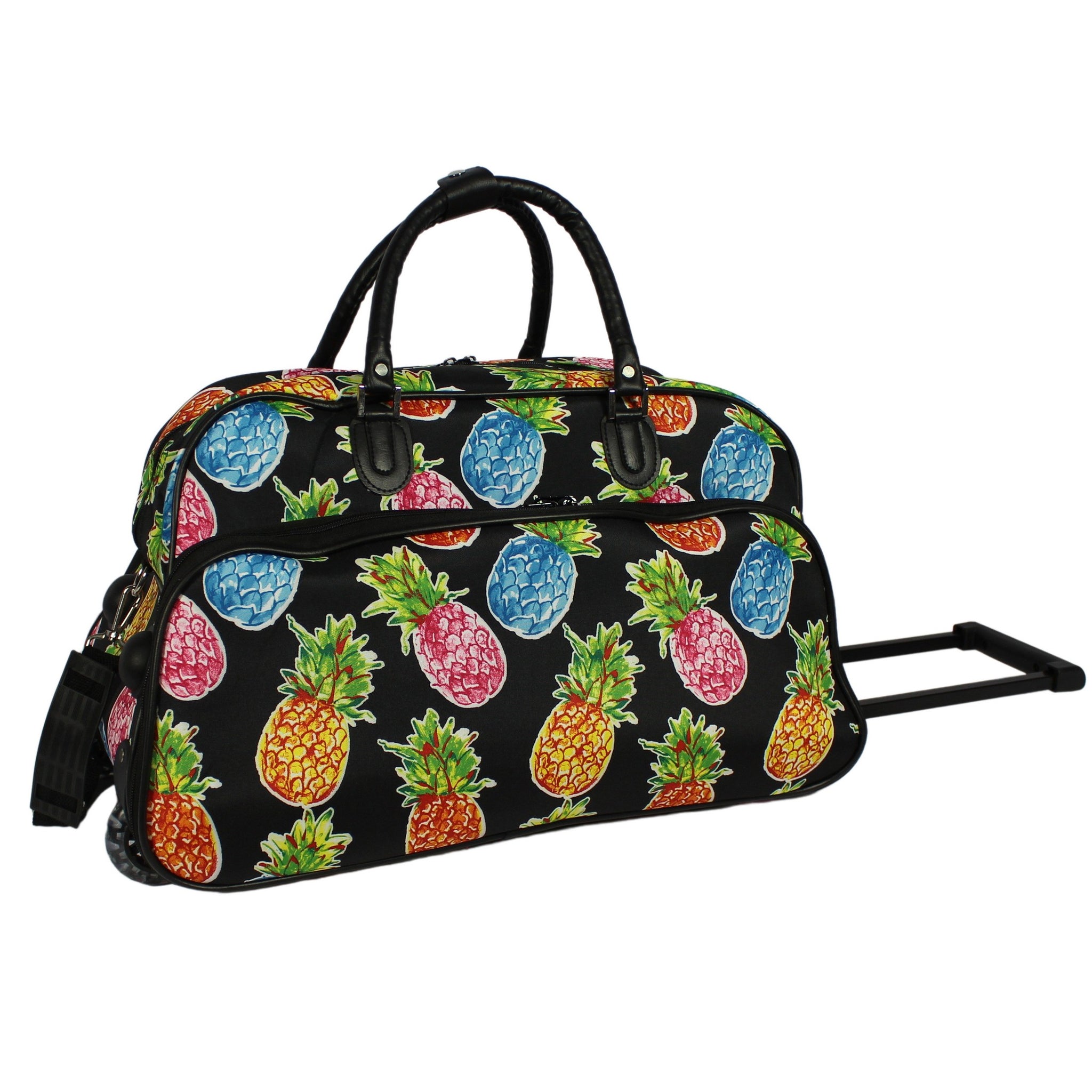 CalBags 21" Rolling Carry-On Duffel Bag - Pineapple