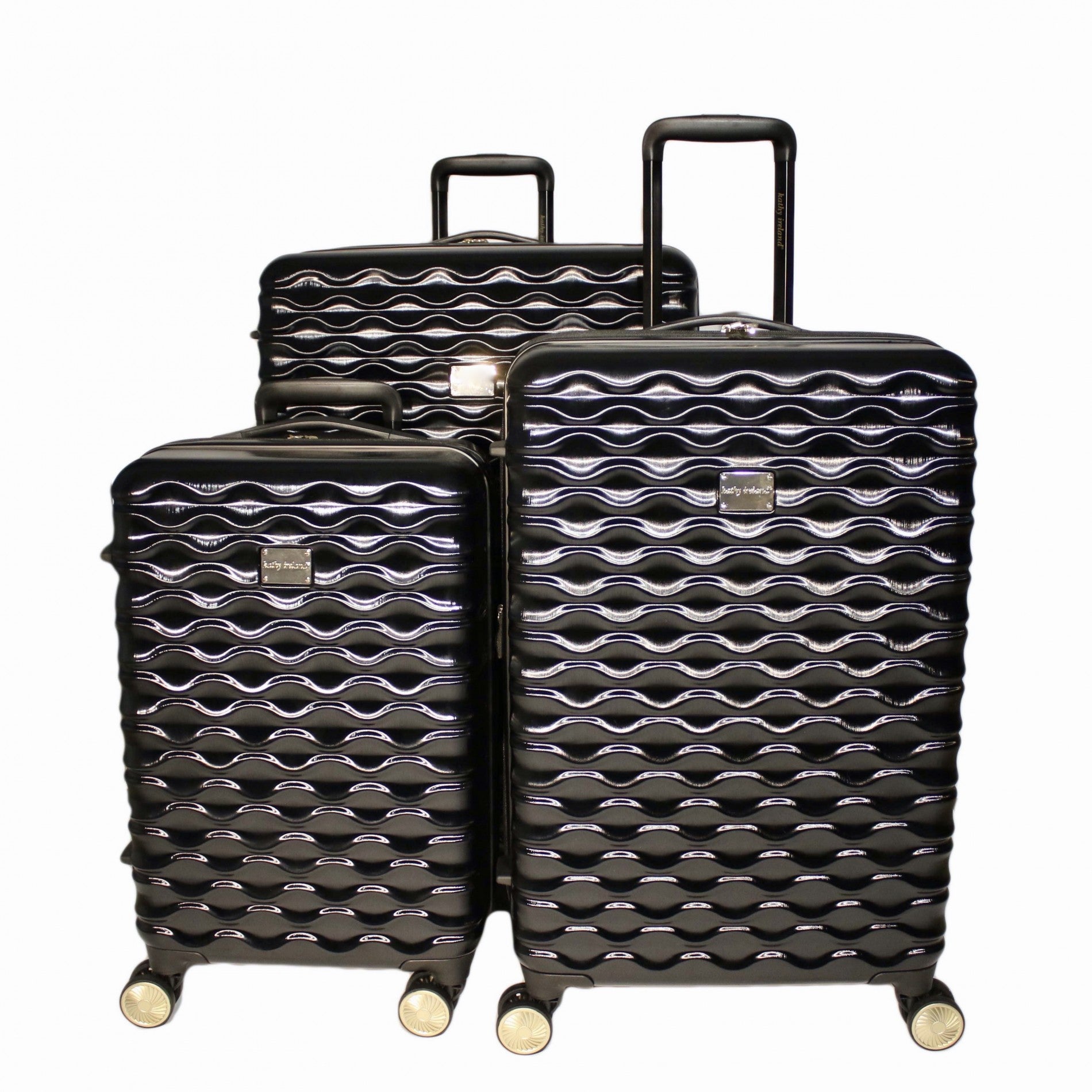 Kathy Ireland Maisy 3-Piece Hardside Luggage Set
