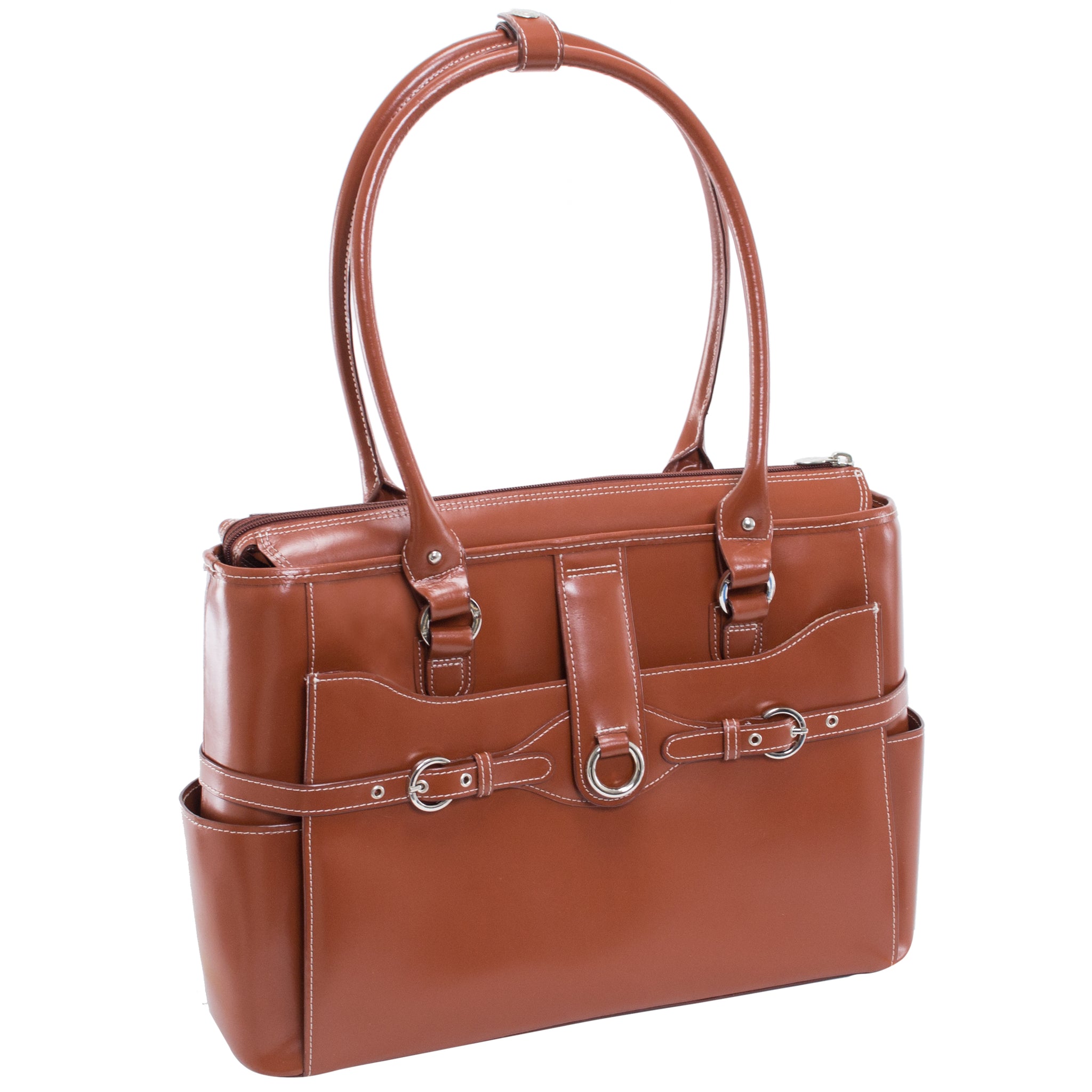 McKlein WILLOW SPRINGS 15" Leather Ladies' Laptop Briefcase