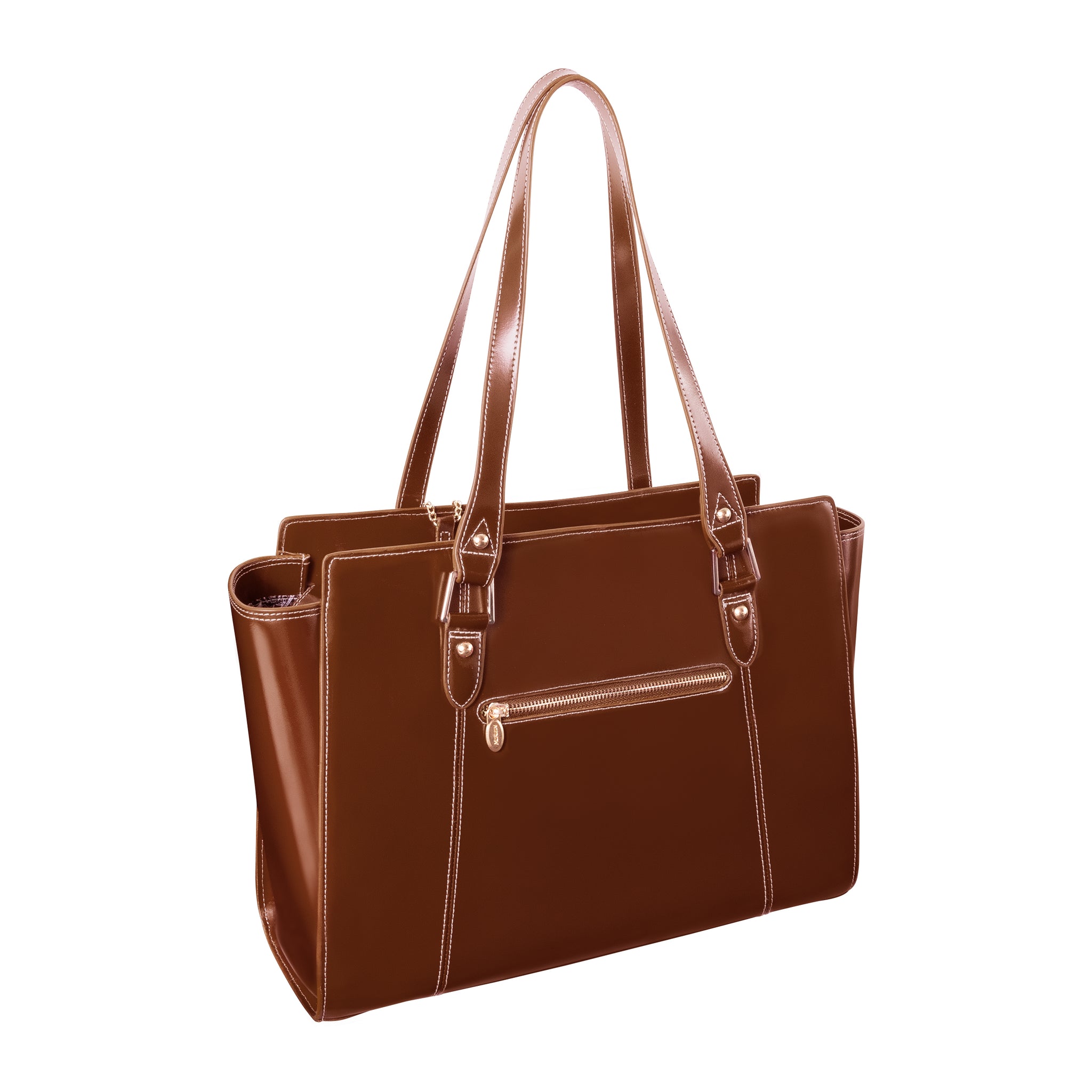 McKlein ALDORA Leather Ladies' Tote with Tablet Pocket