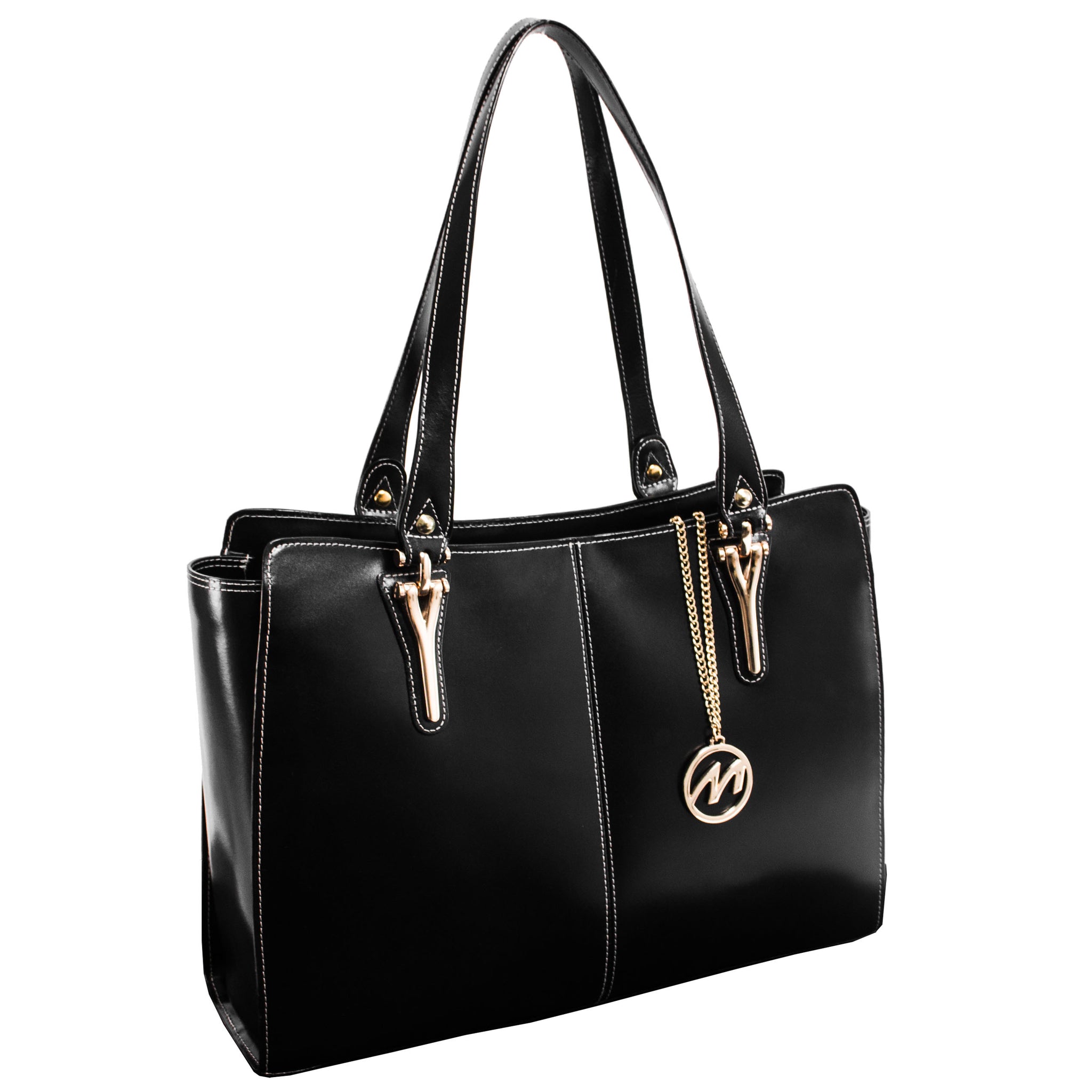 McKlein GLENNA Leather Ladies' Tote with Tablet Pocket