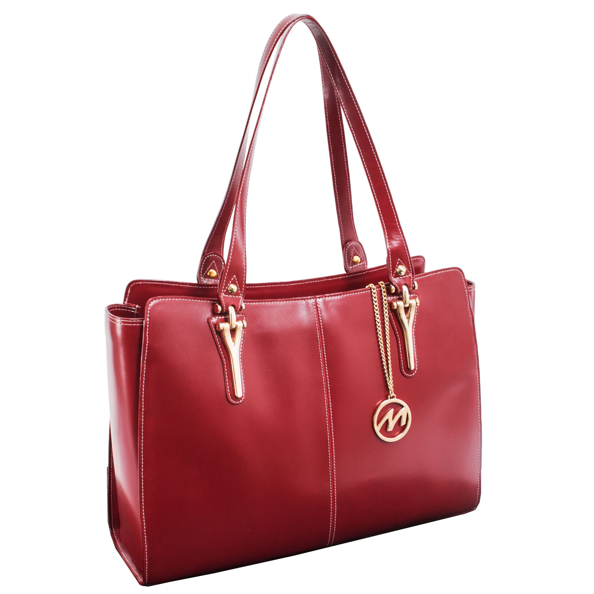 McKlein GLENNA Leather Ladies' Tote with Tablet Pocket