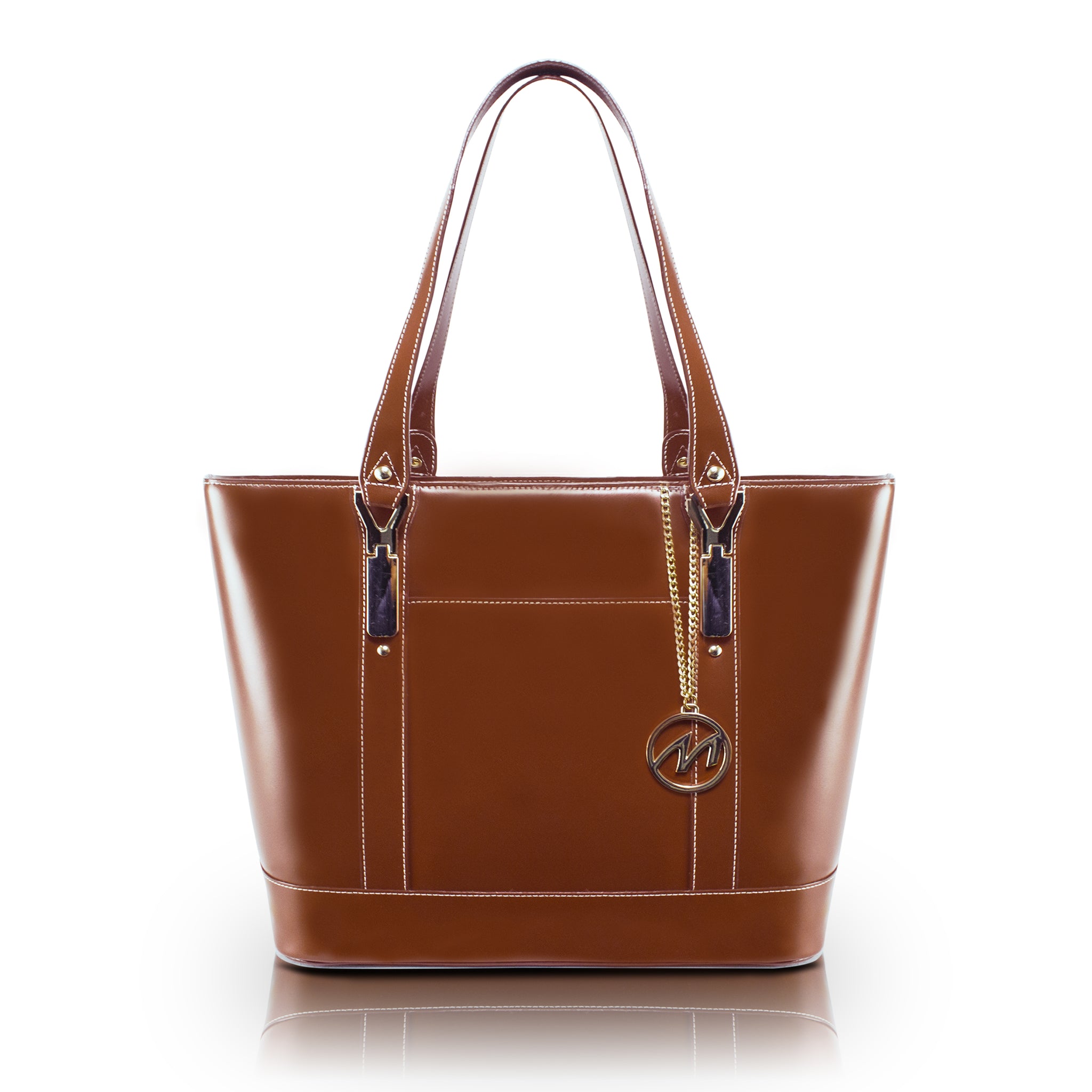 McKlein ARYA Leather Ladies' Tote with Tablet Pocket