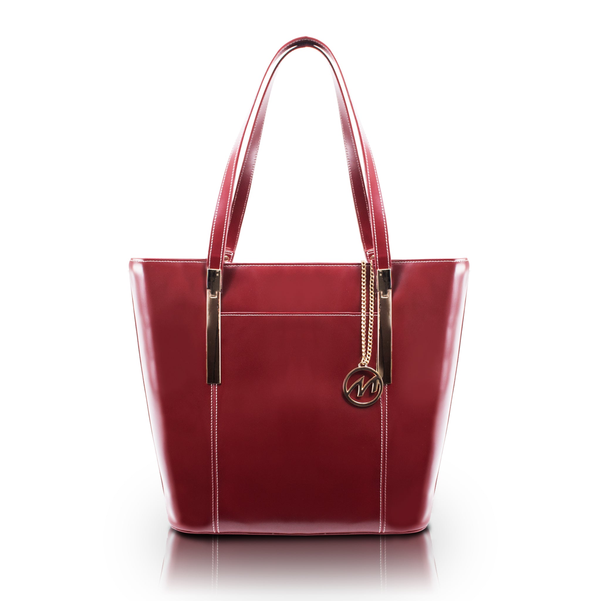 McKlein DEVA Leather Ladies' Tote with Tablet Pocket