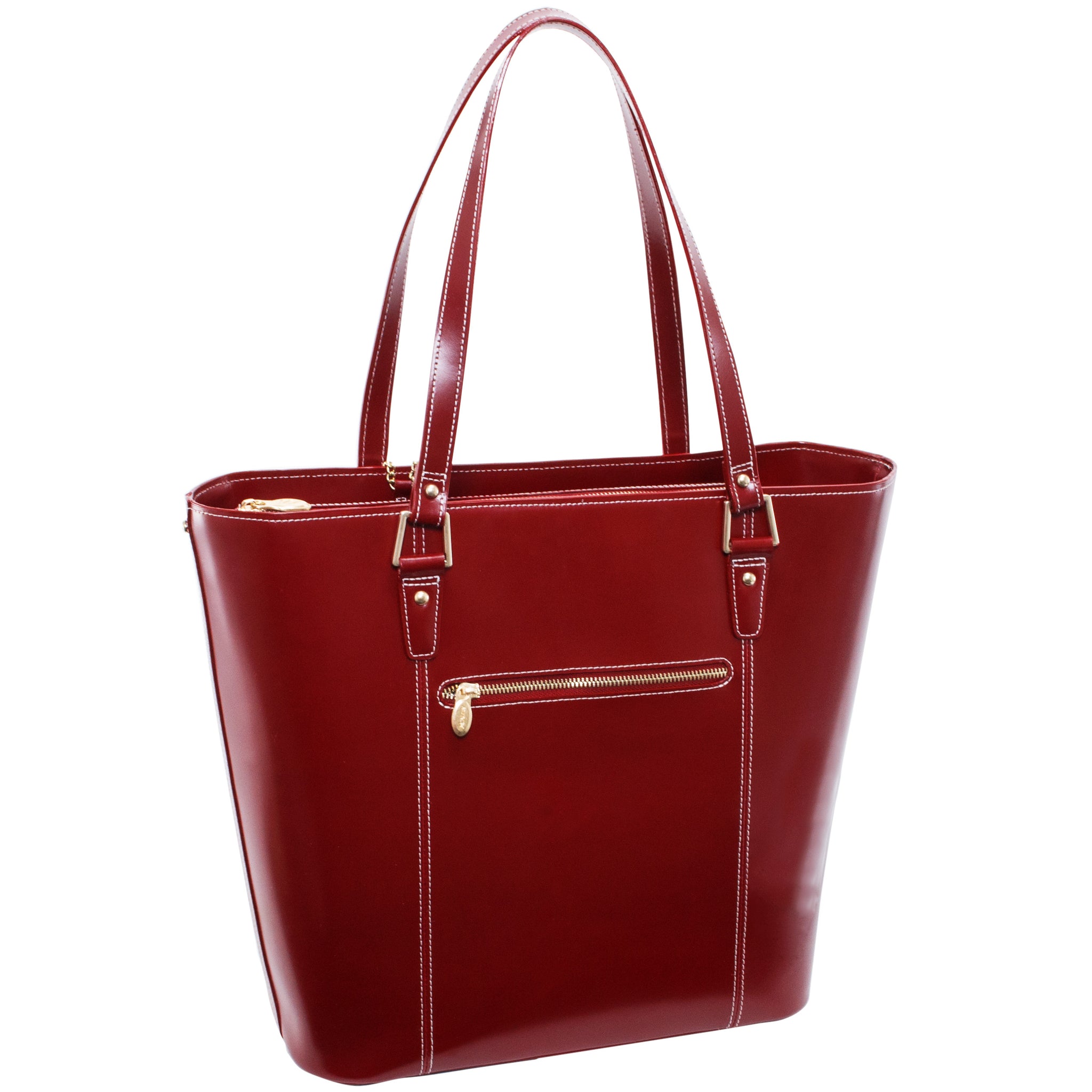 McKlein DEVA Leather Ladies' Tote with Tablet Pocket