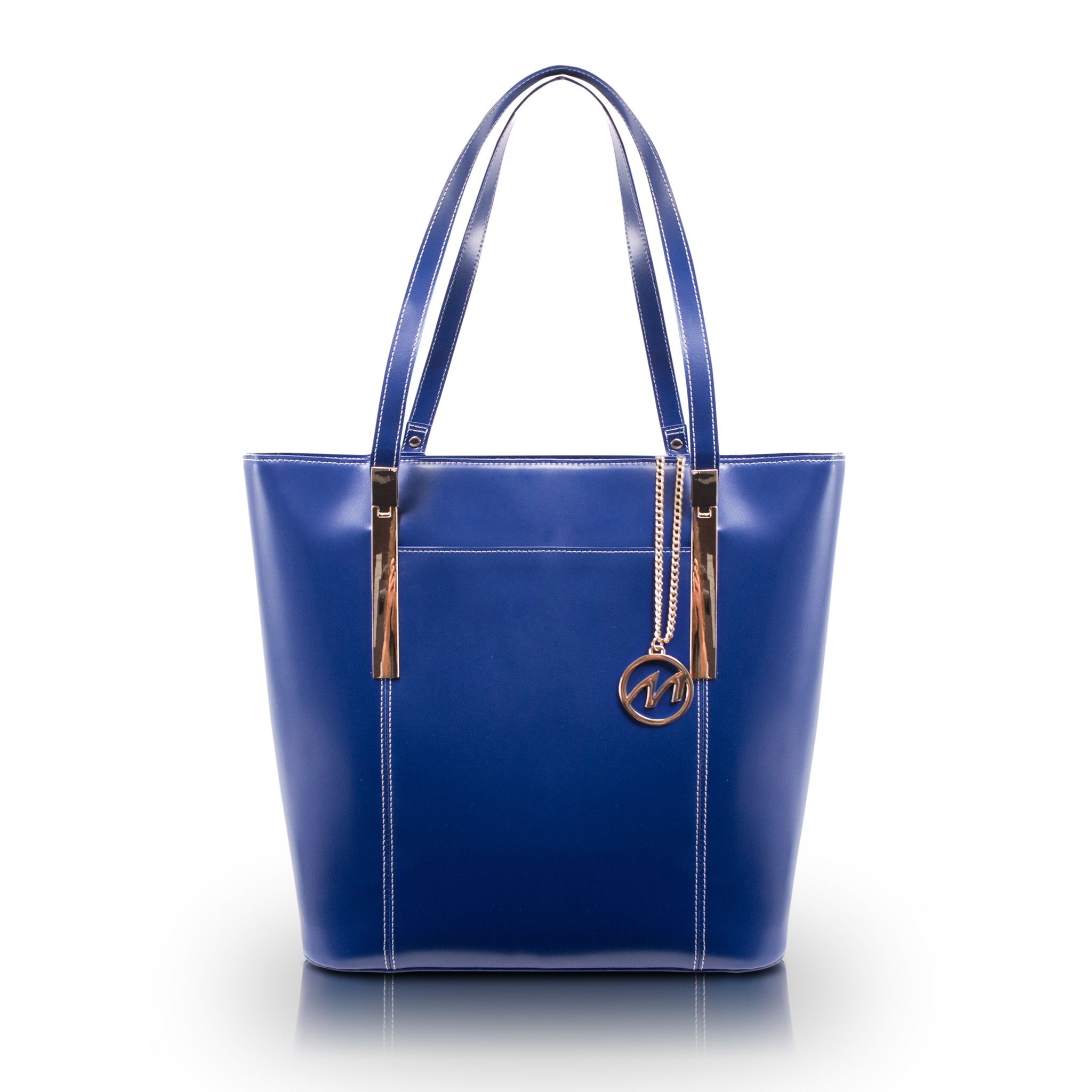 McKlein DEVA Leather Ladies' Tote with Tablet Pocket