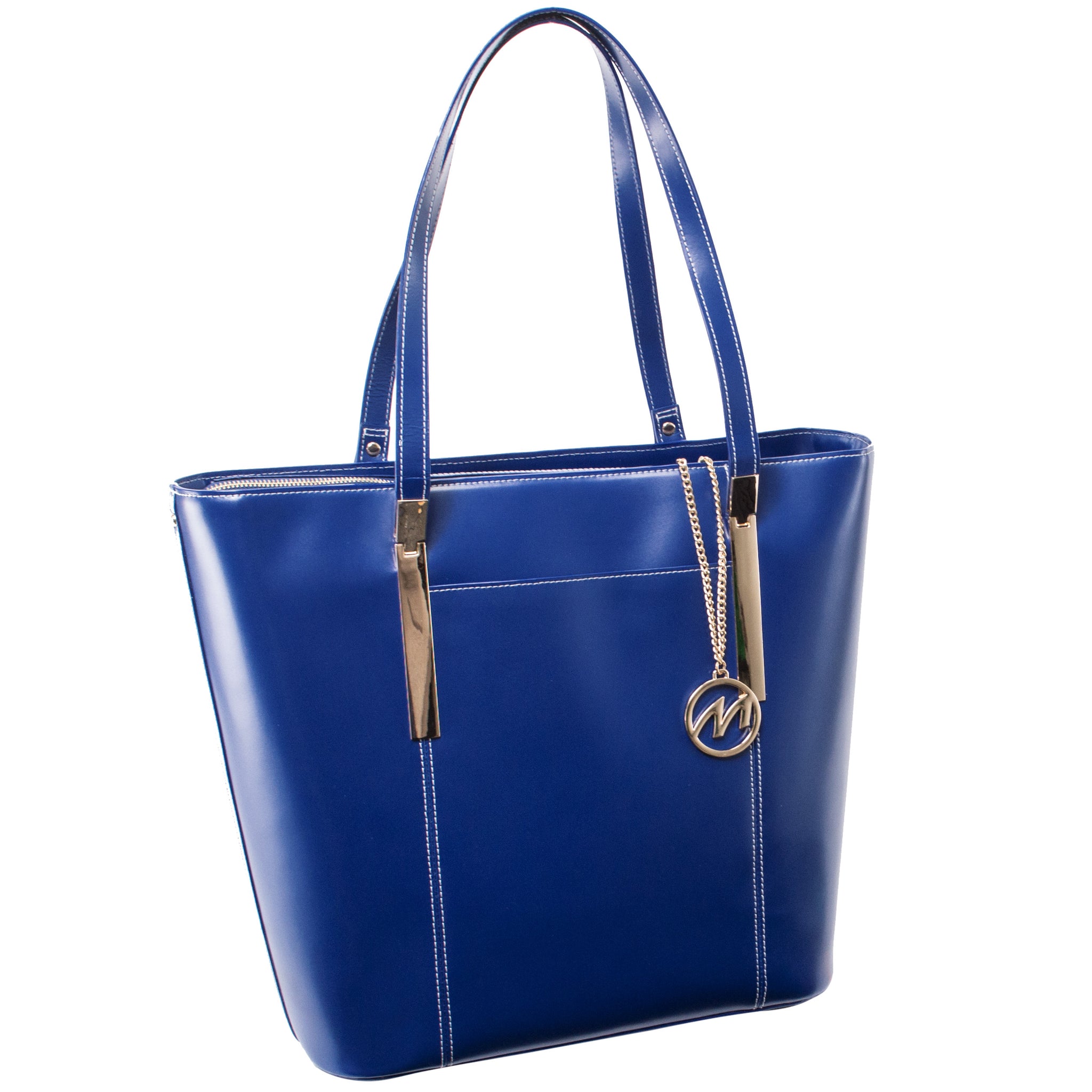 McKlein DEVA Leather Ladies' Tote with Tablet Pocket