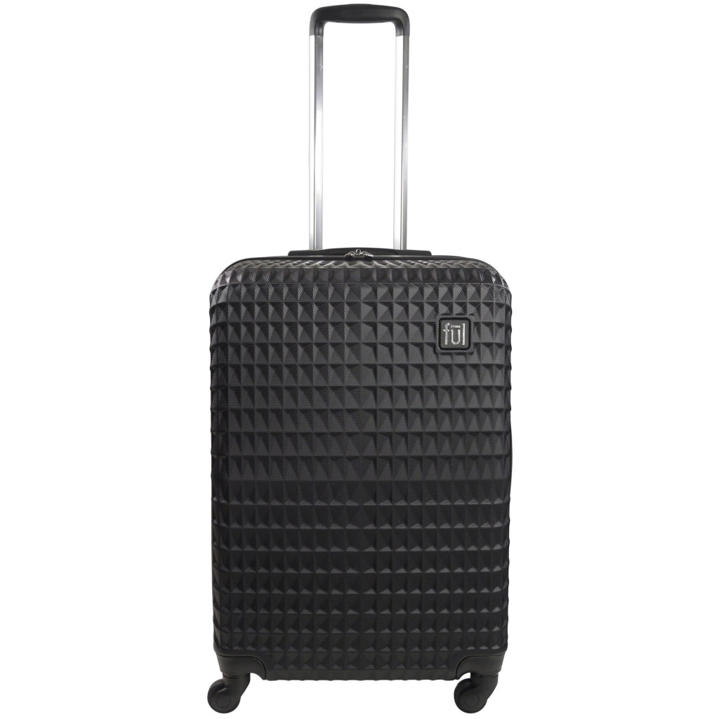 Ful Geo 31 in. Black Hardside Spinner Luggage