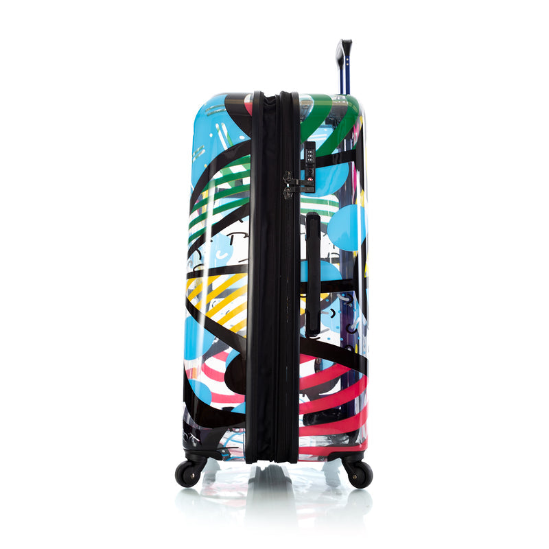 Heys Britto Butterfly Transparent 3 Piece Hardside Spinner Luggage Set